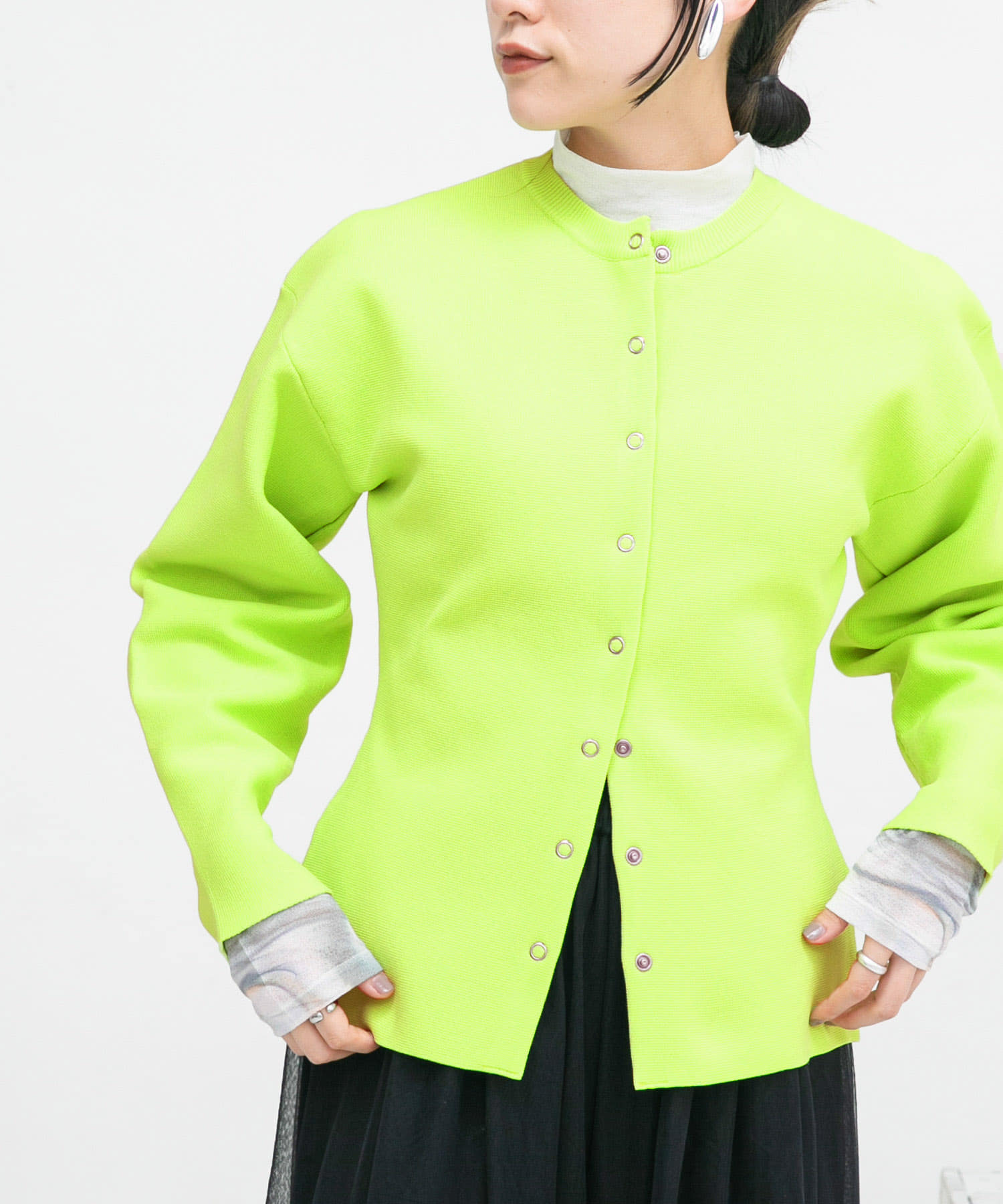 身長：160cm サイズ：one