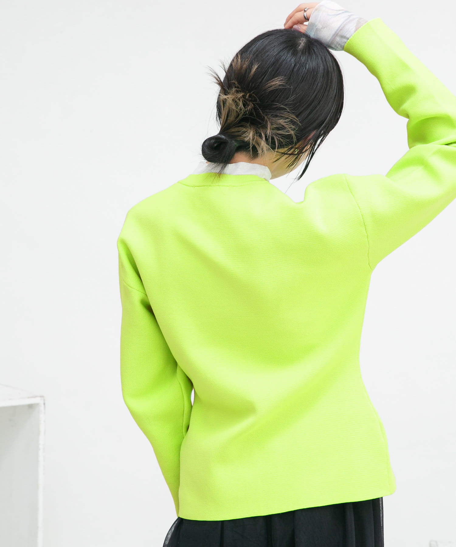 身長：160cm サイズ：one