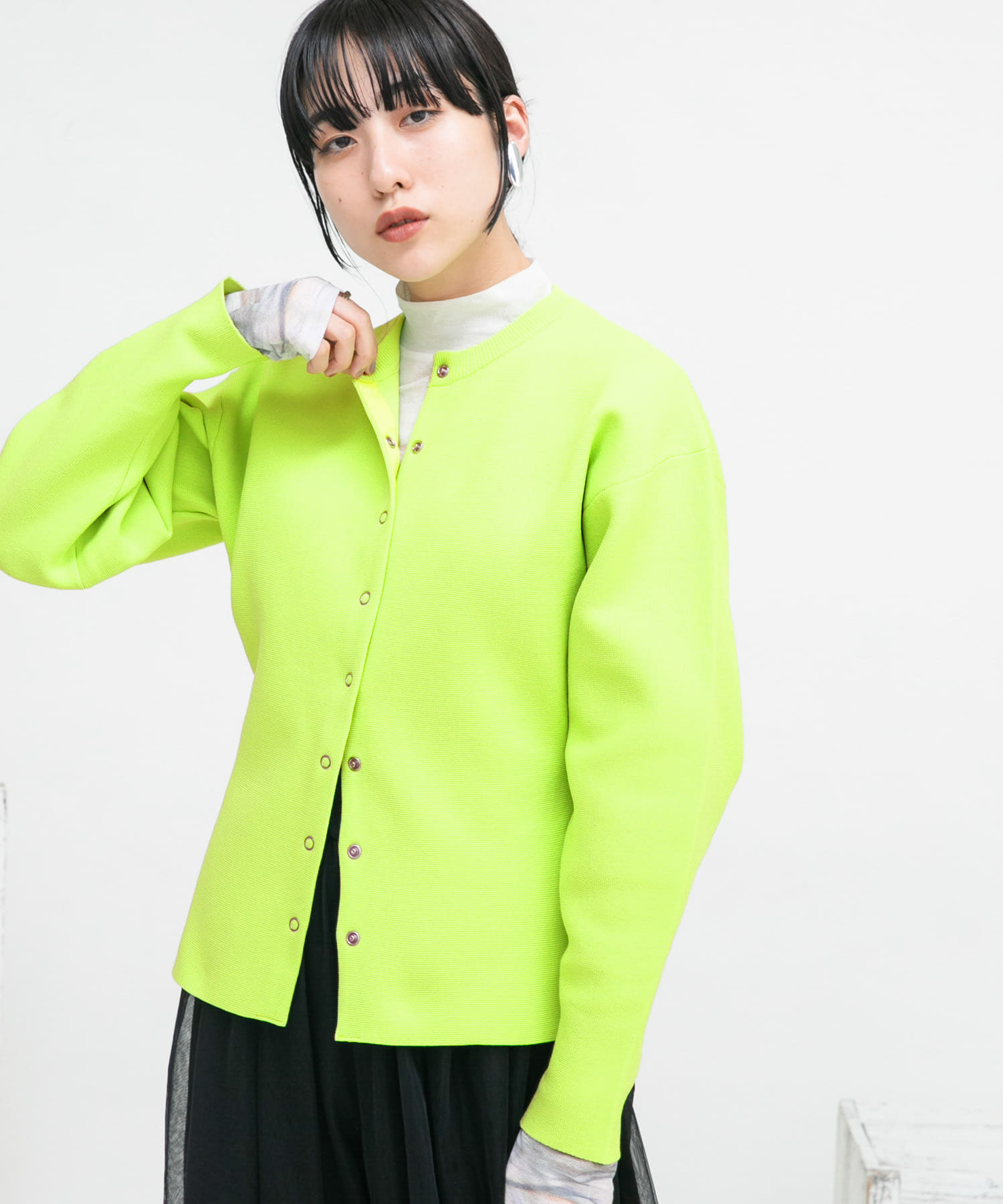 身長：160cm サイズ：one