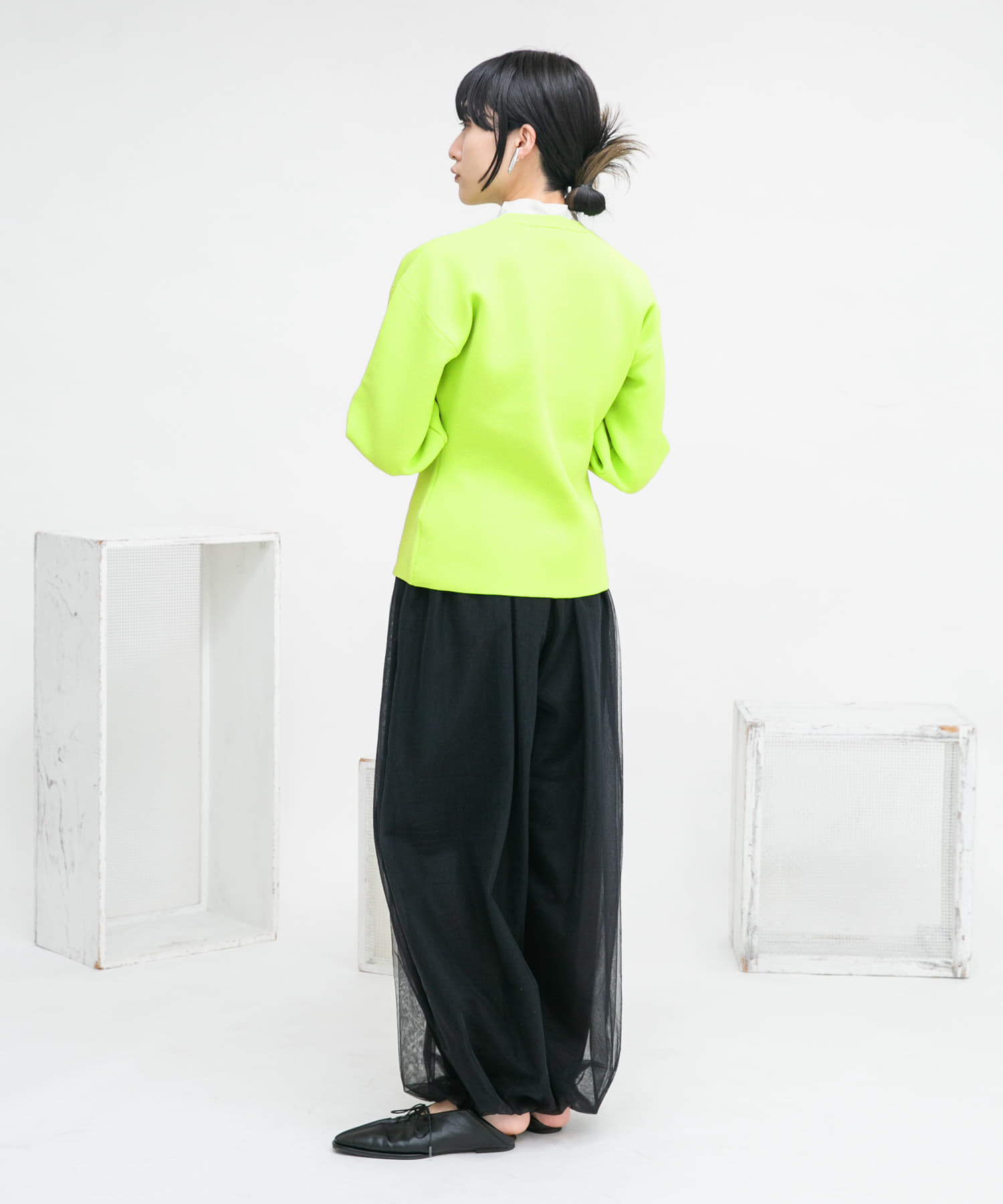 身長：160cm サイズ：one