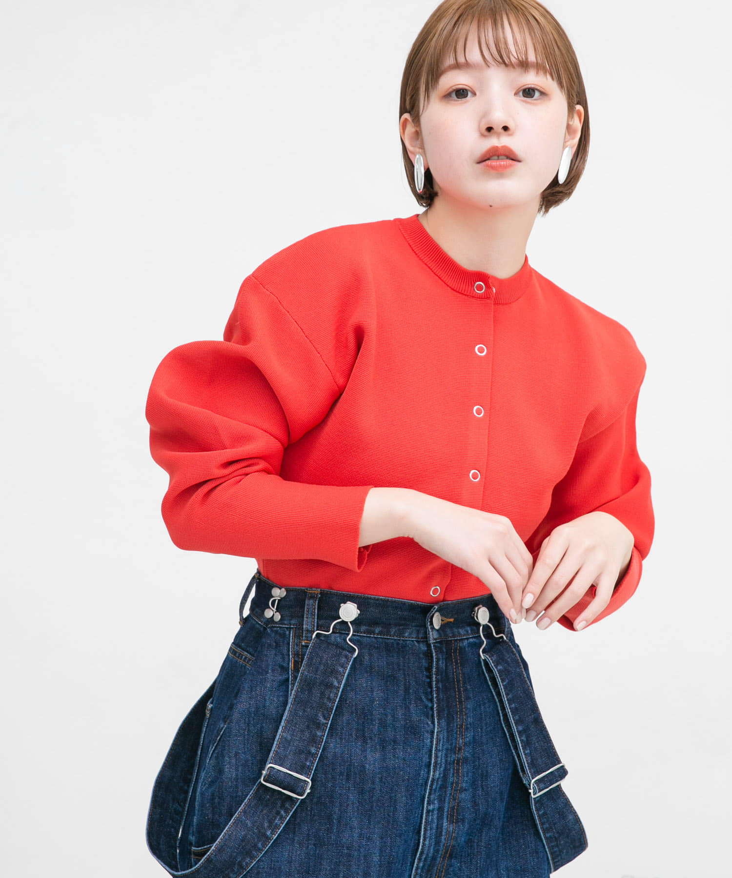 身長：160cm サイズ：one