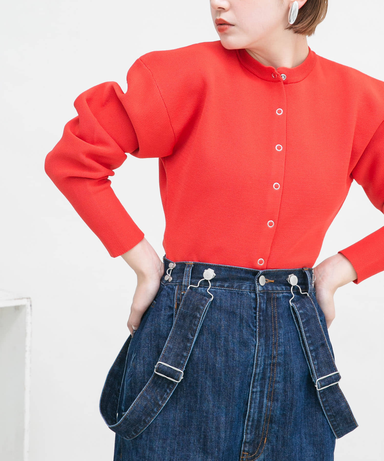 身長：160cm サイズ：one