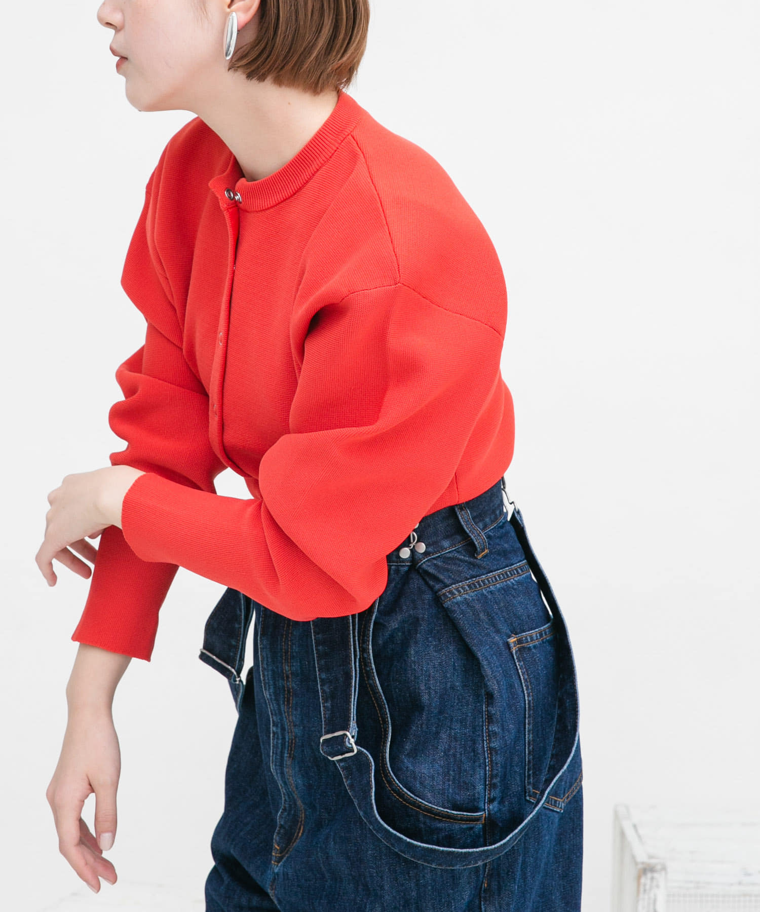 身長：160cm サイズ：one