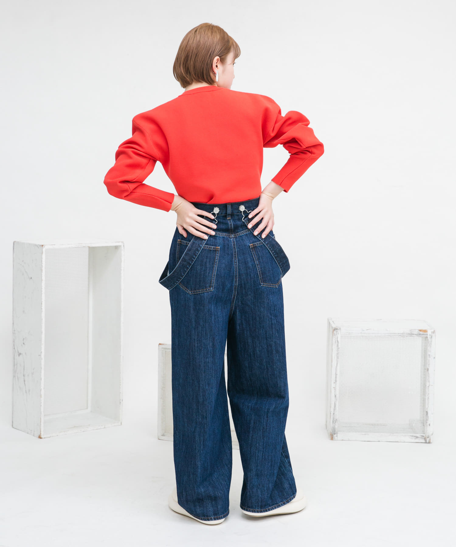 身長：160cm サイズ：one