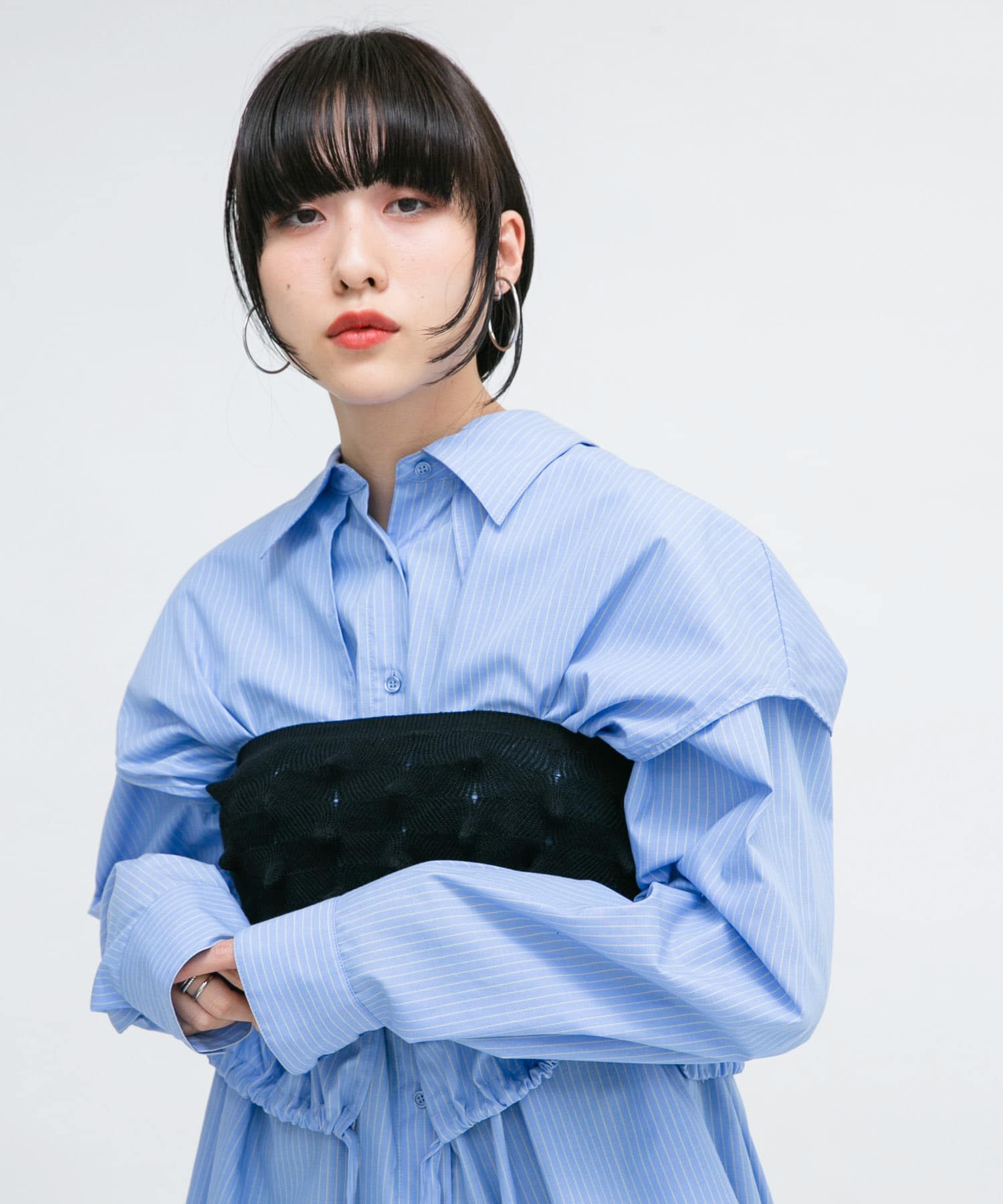 身長：160cm サイズ：one
