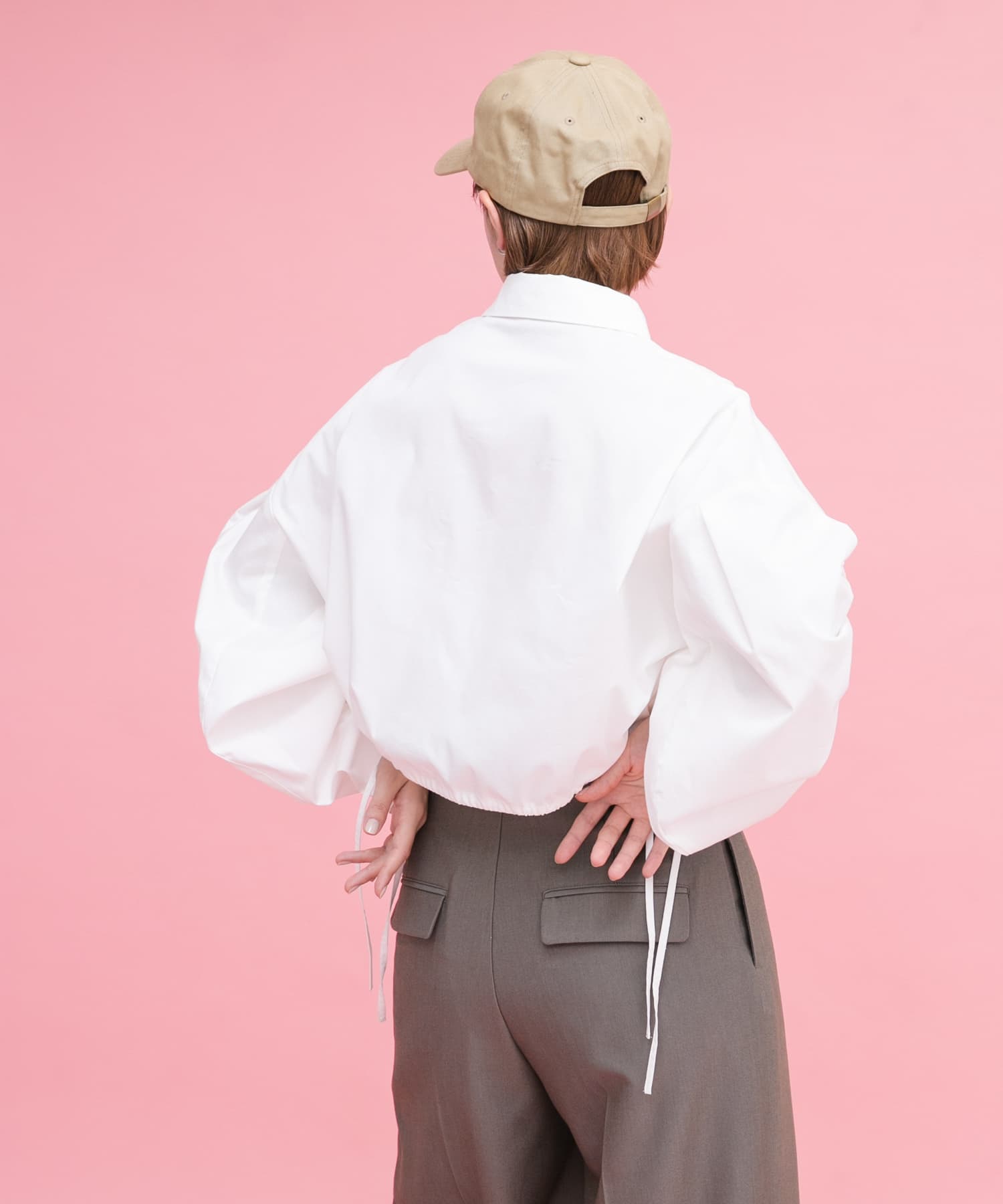 身長：160cm サイズ：one