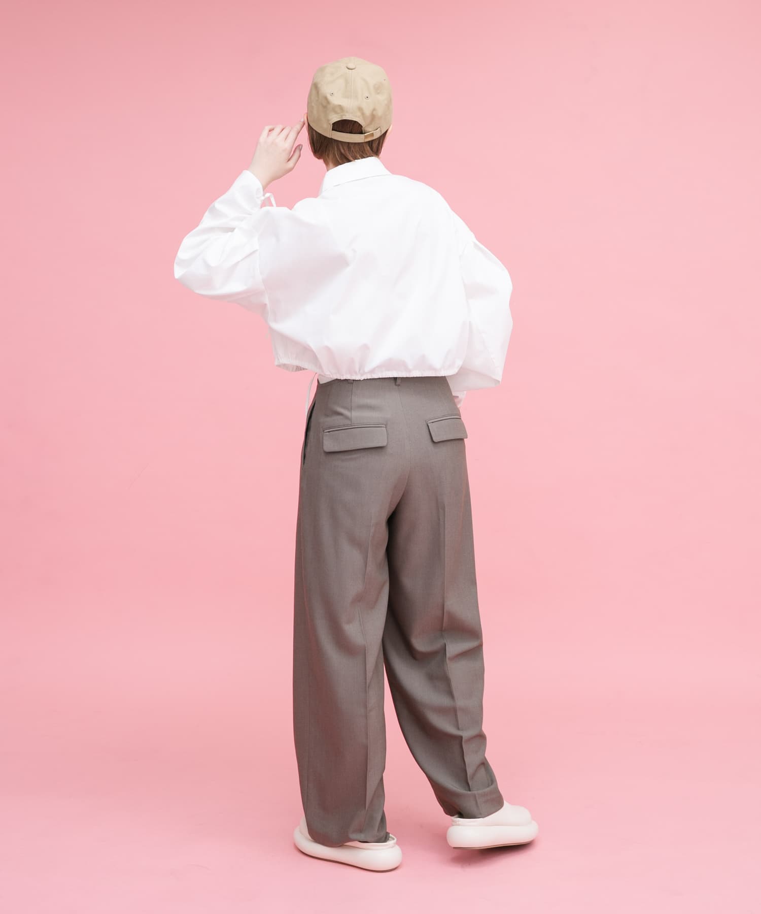 身長：160cm サイズ：one