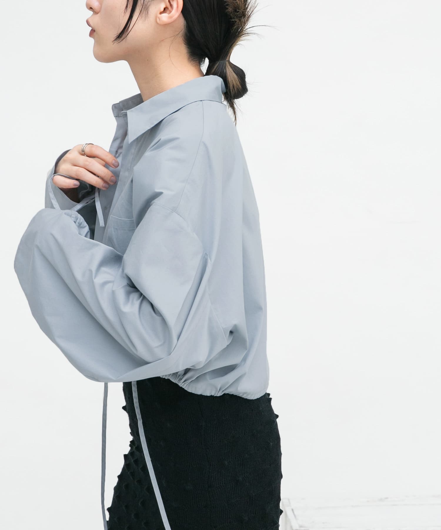 身長：160cm サイズ：one