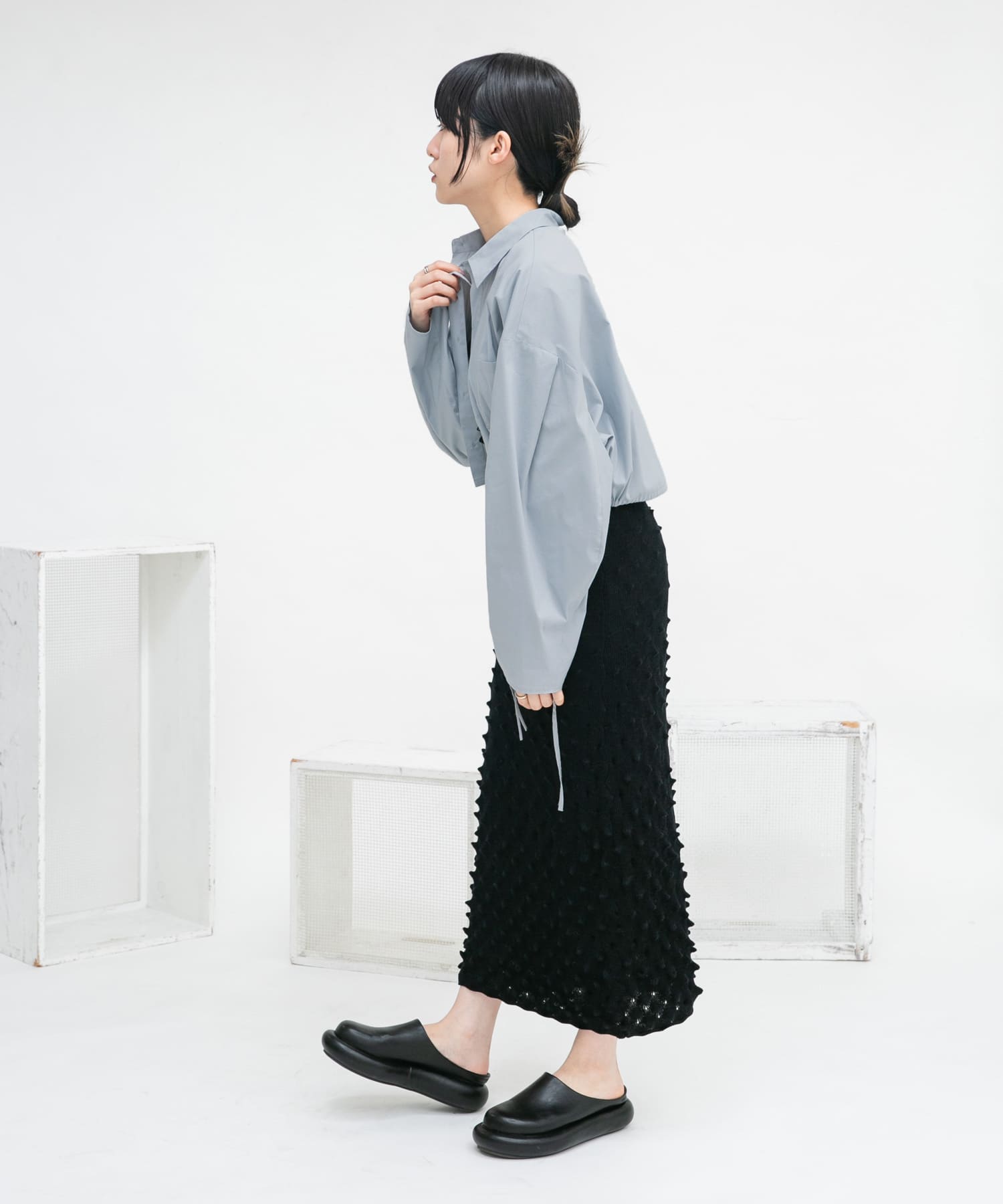 身長：160cm サイズ：one