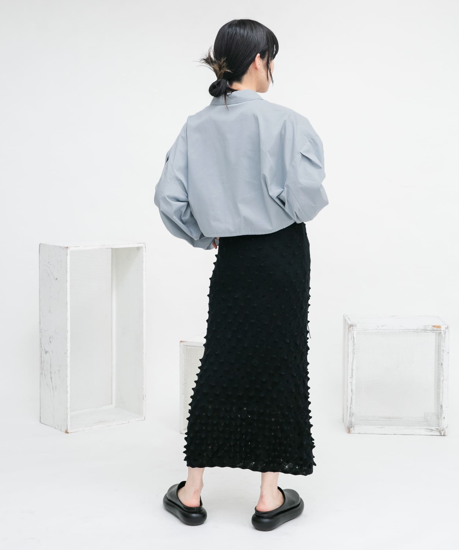 身長：160cm サイズ：one