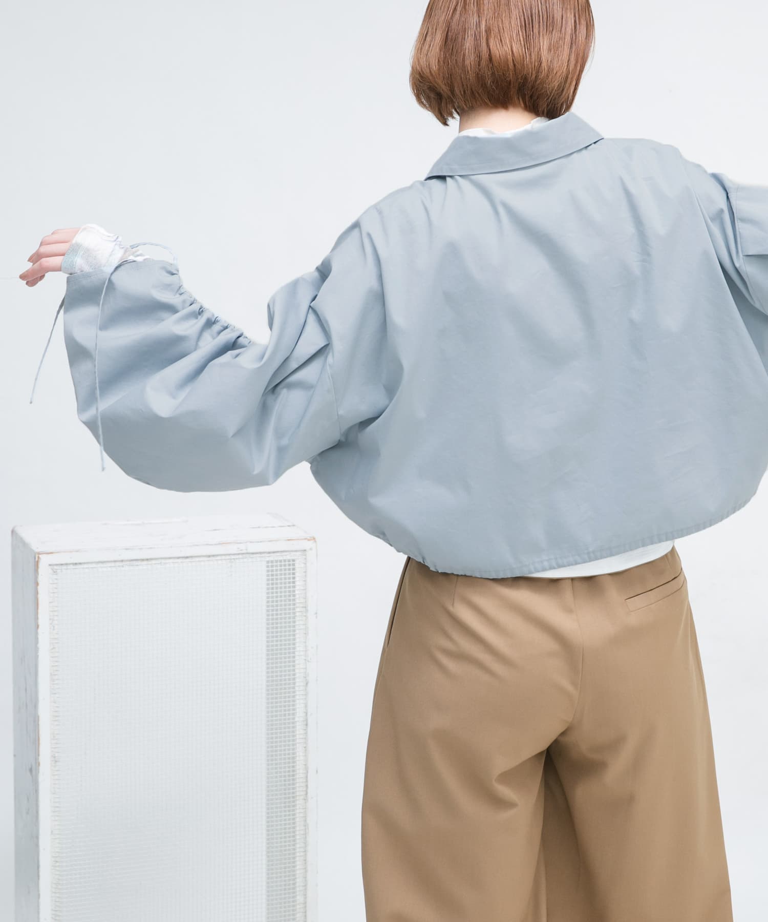 身長：160cm サイズ：one