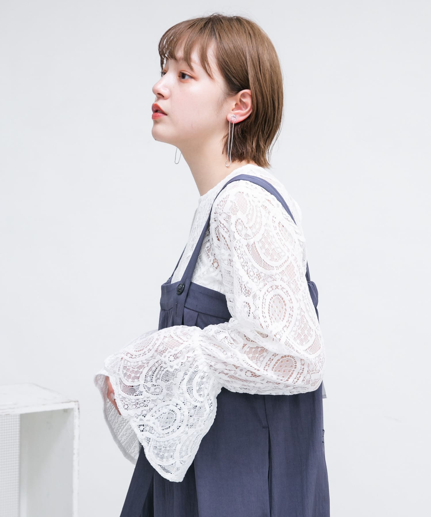 身長：160cm サイズ：one