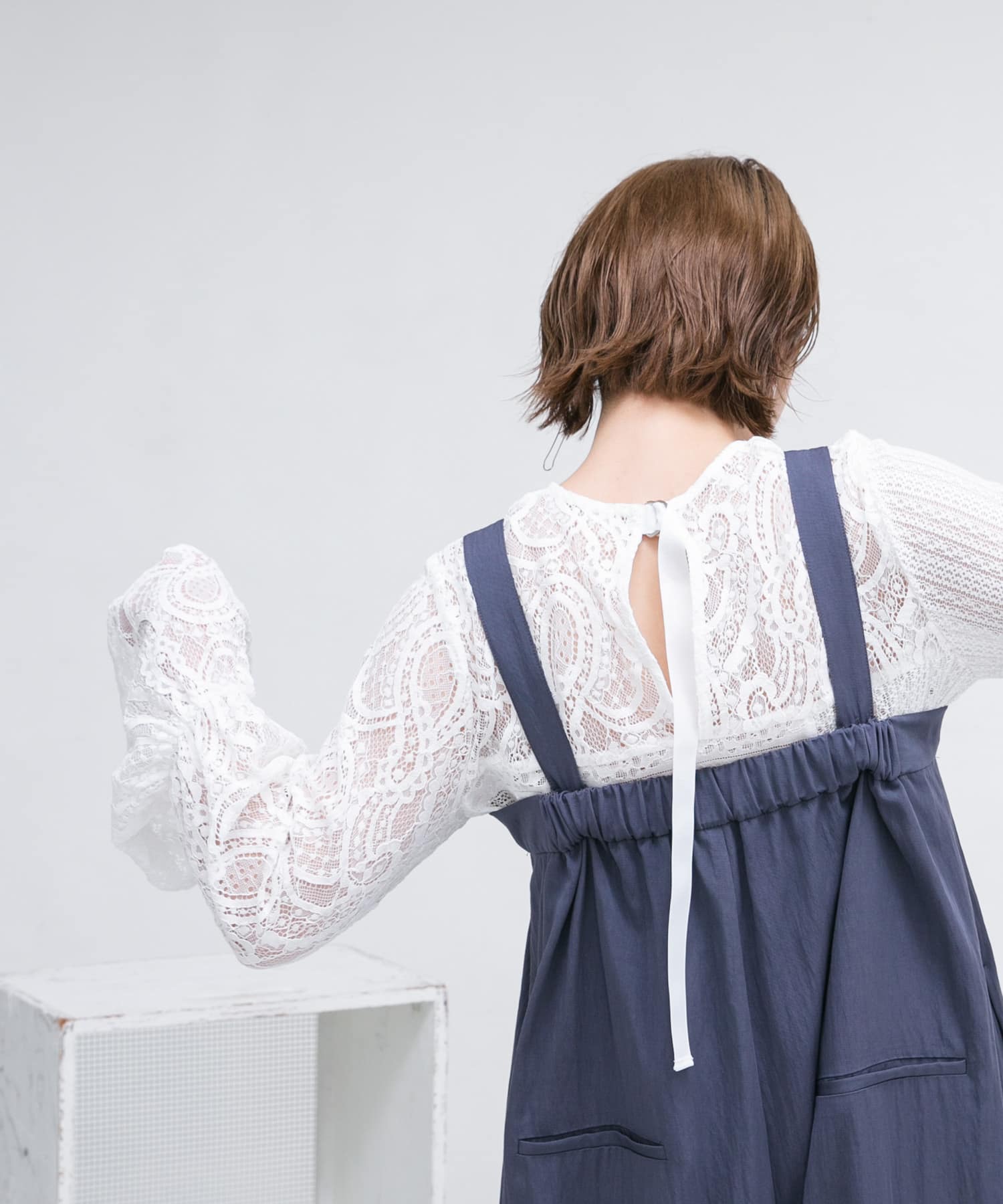 身長：160cm サイズ：one