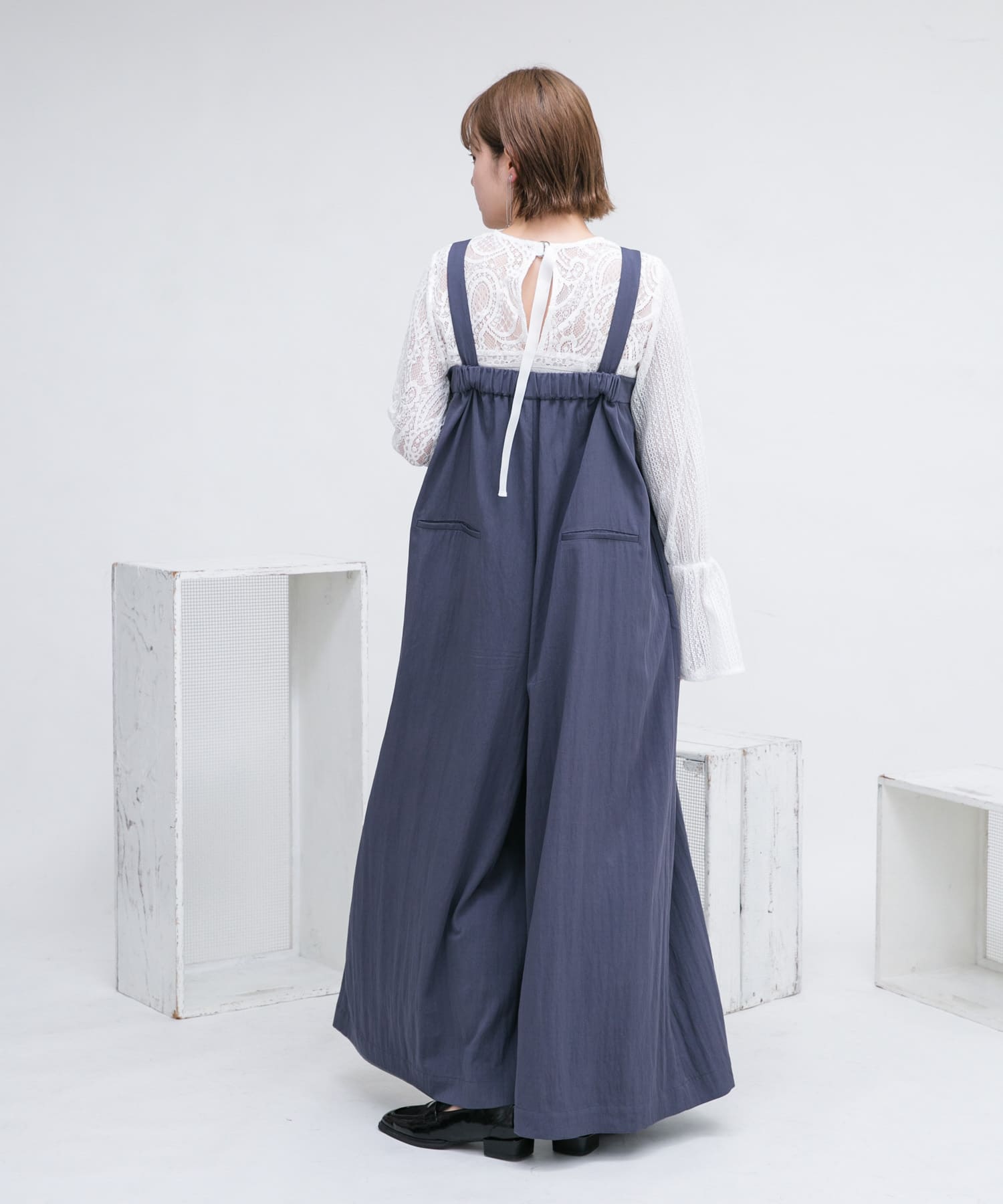 身長：160cm サイズ：one
