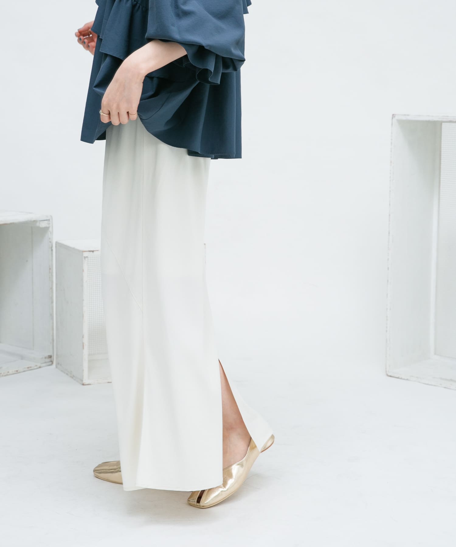 身長：160cm サイズ：one