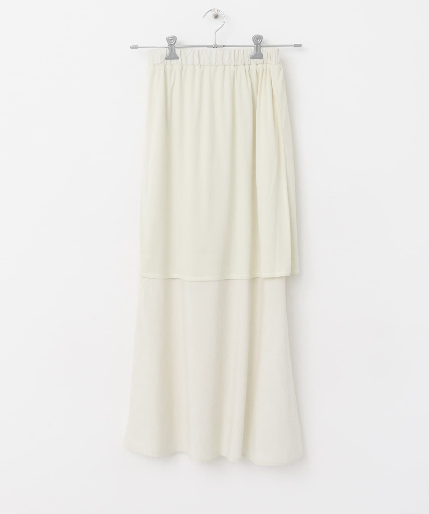 スイッチングAラインスカート IVORY one
