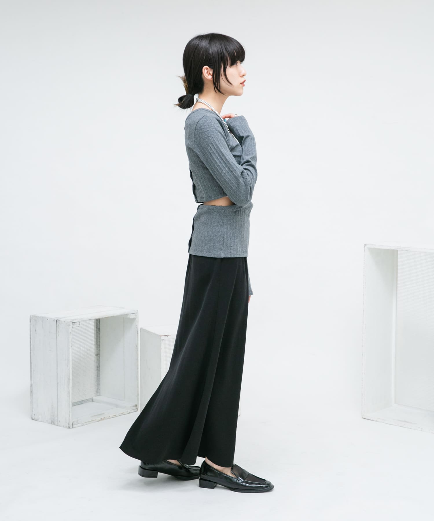 身長：160cm サイズ：one