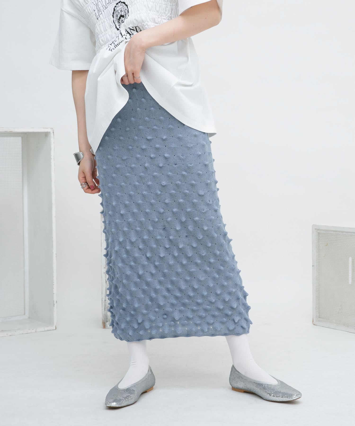 身長：160cm サイズ：one