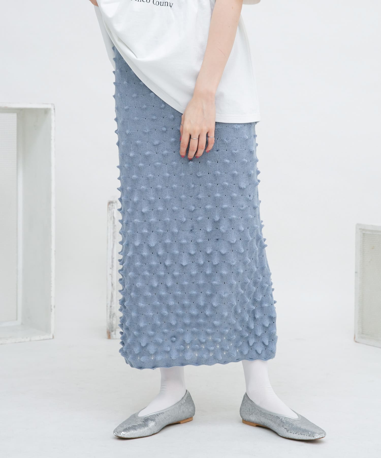 身長：160cm サイズ：one