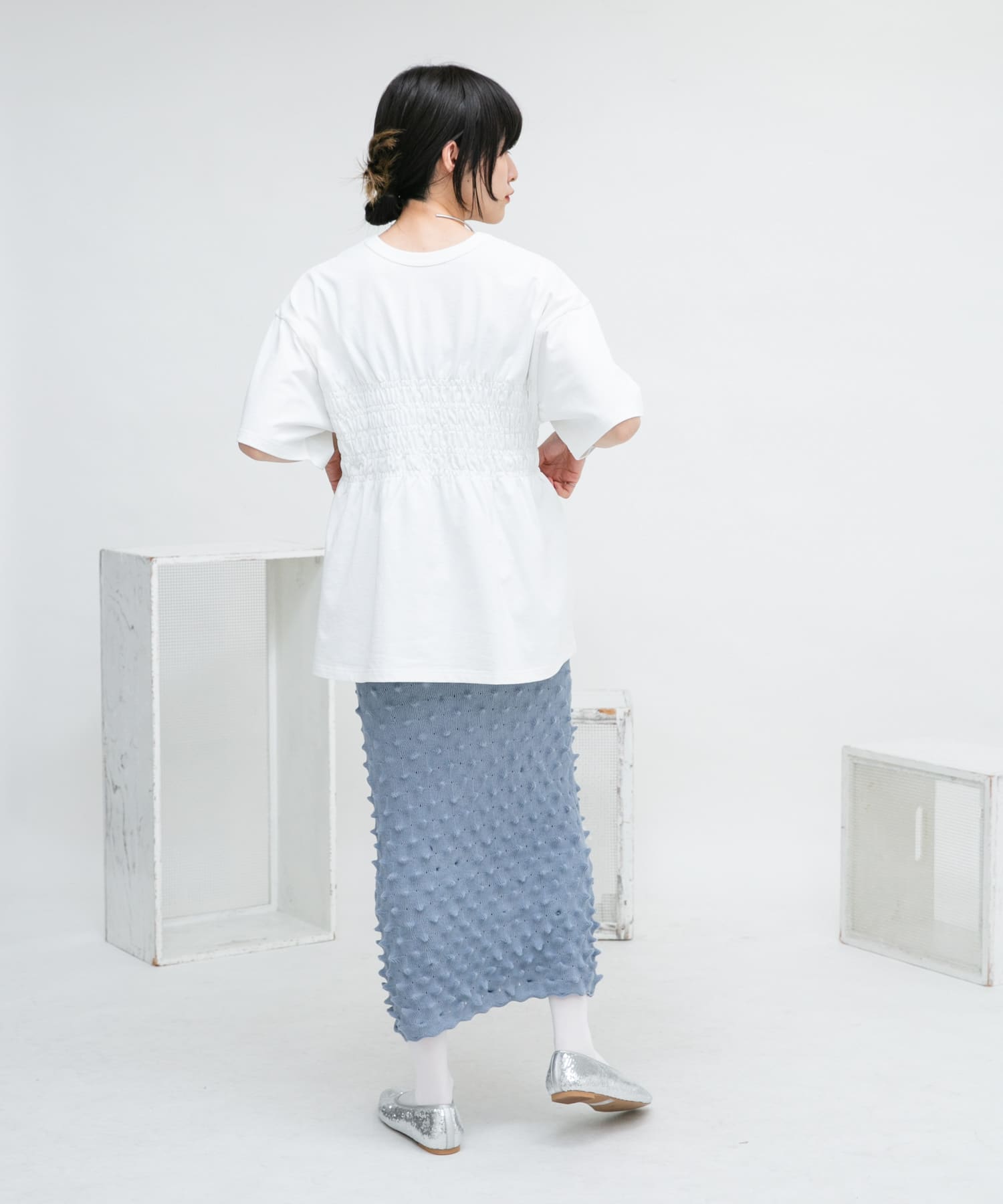 身長：160cm サイズ：one