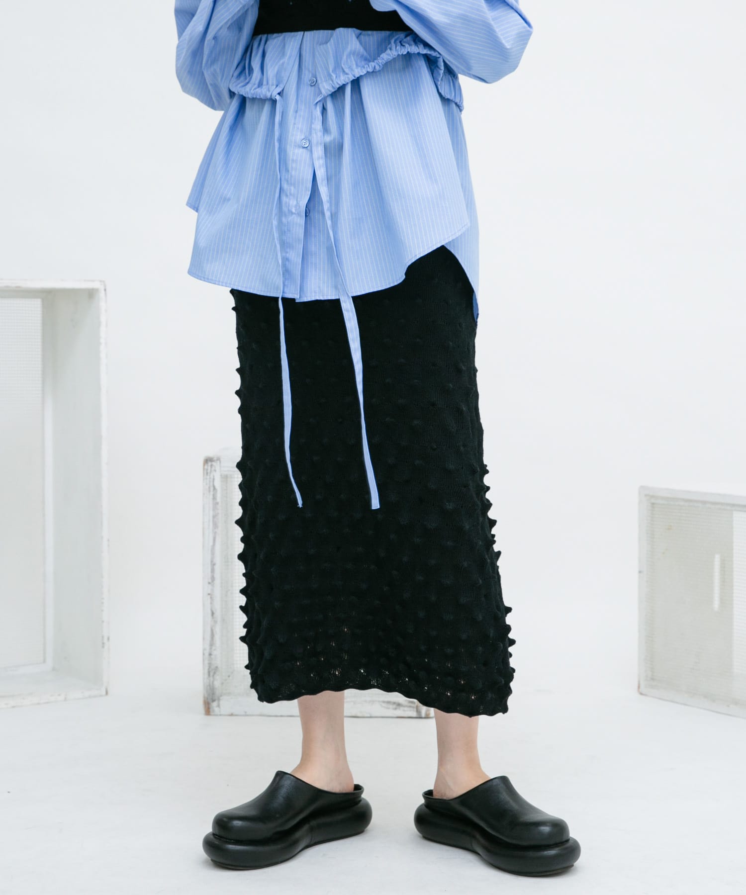 身長：160cm サイズ：one