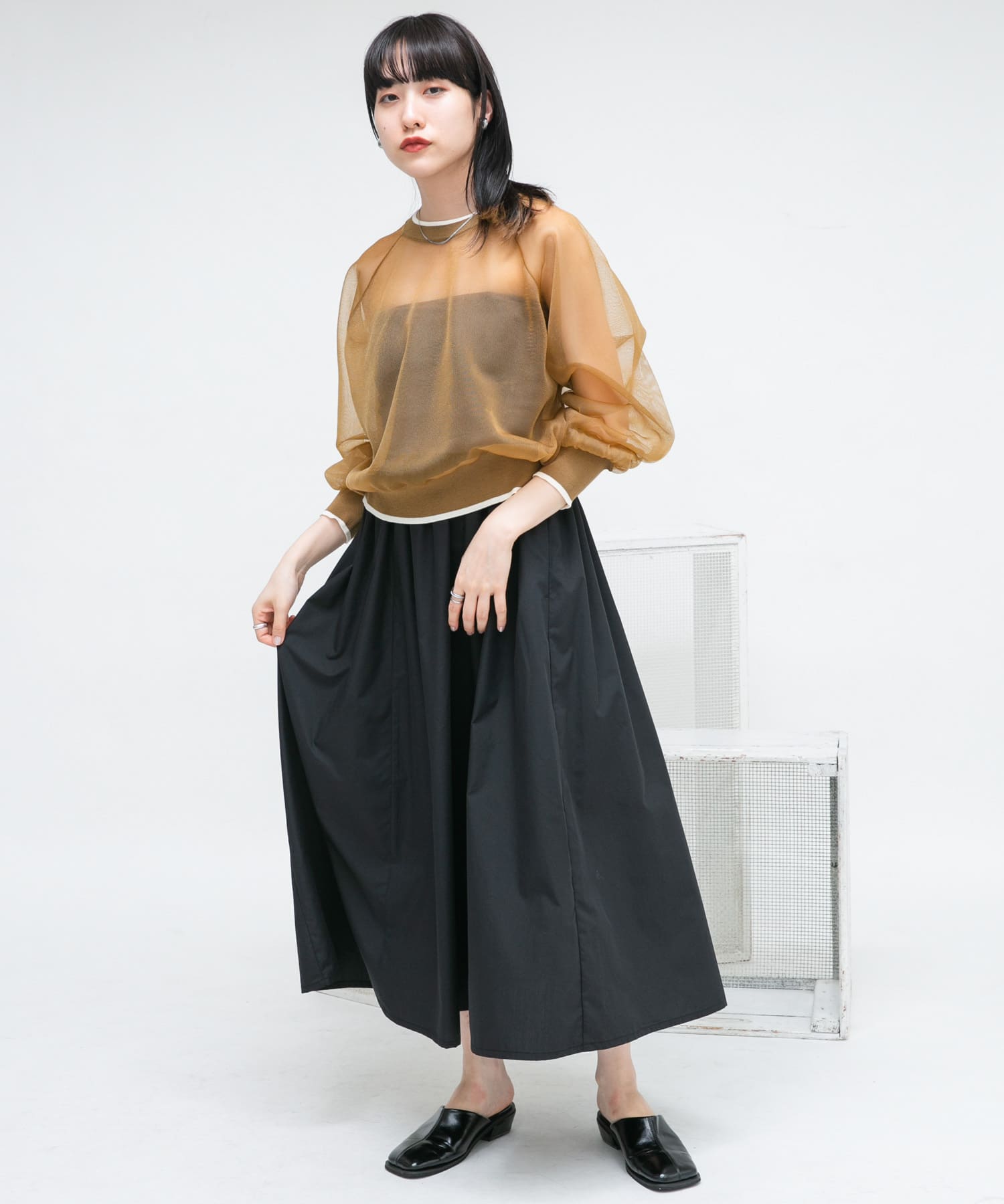 身長：160cm サイズ：36