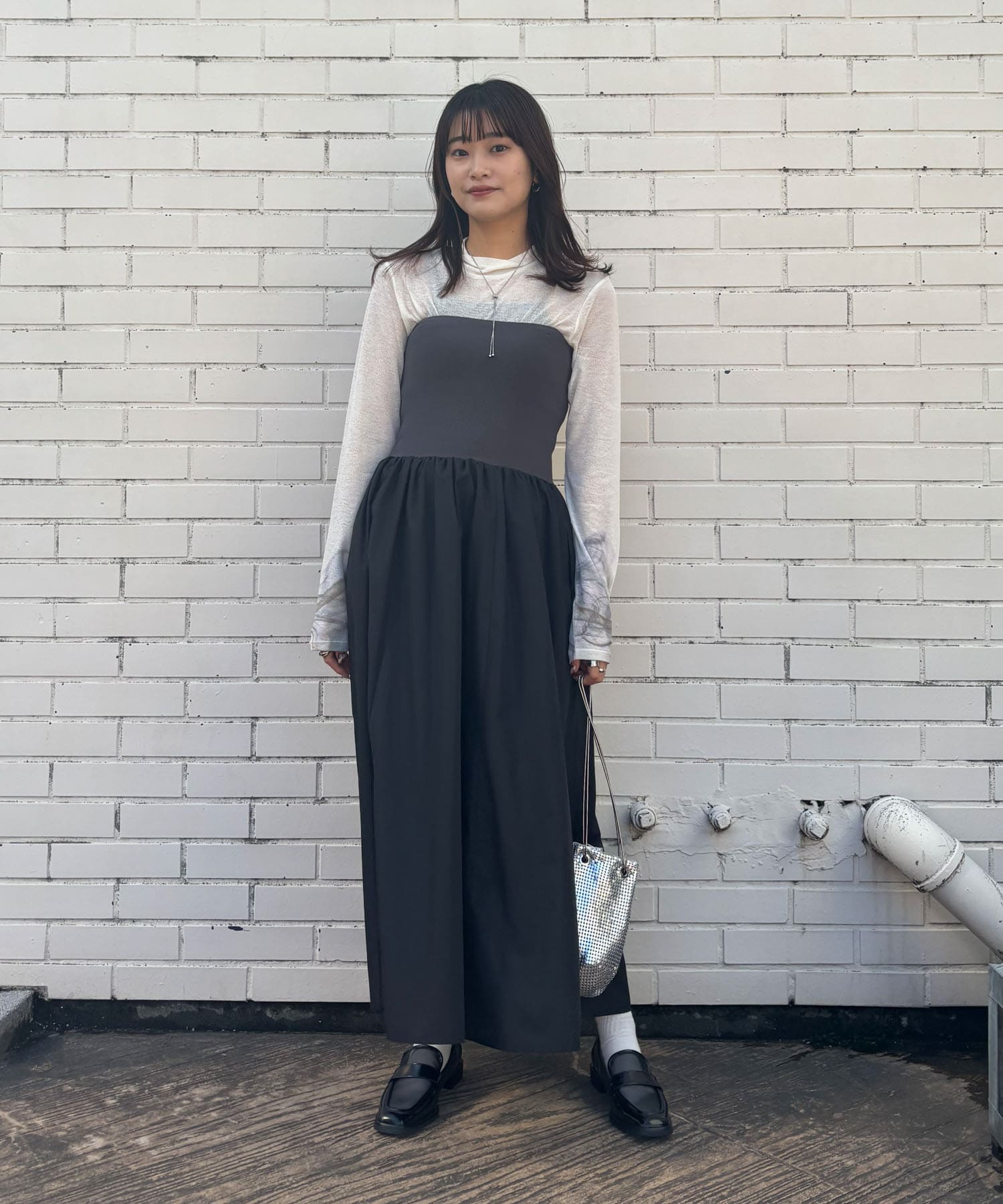 身長：160cm サイズ：36