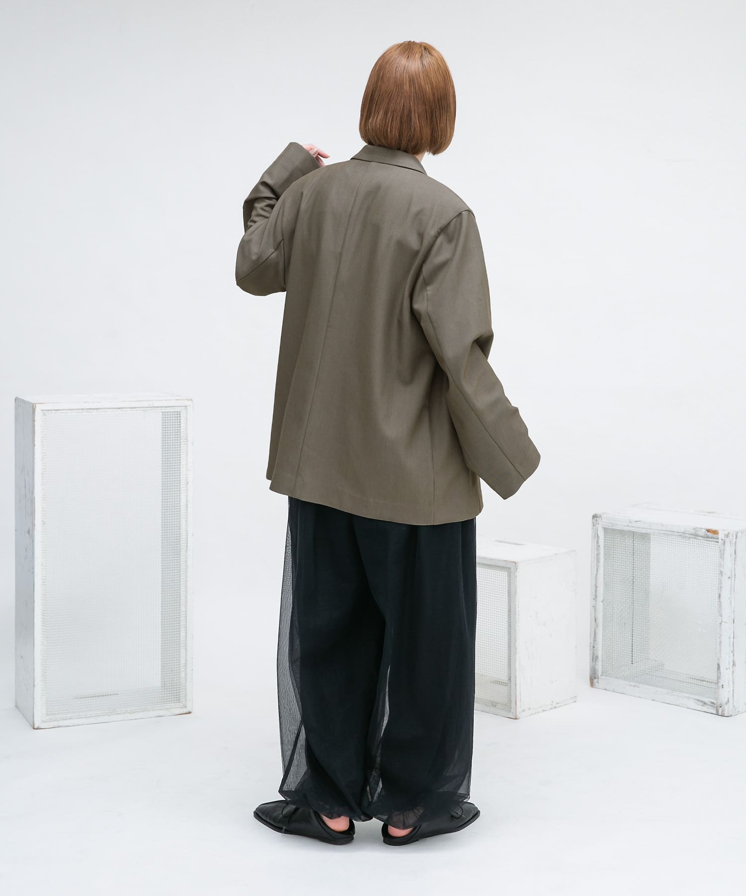 身長：160cm サイズ：one