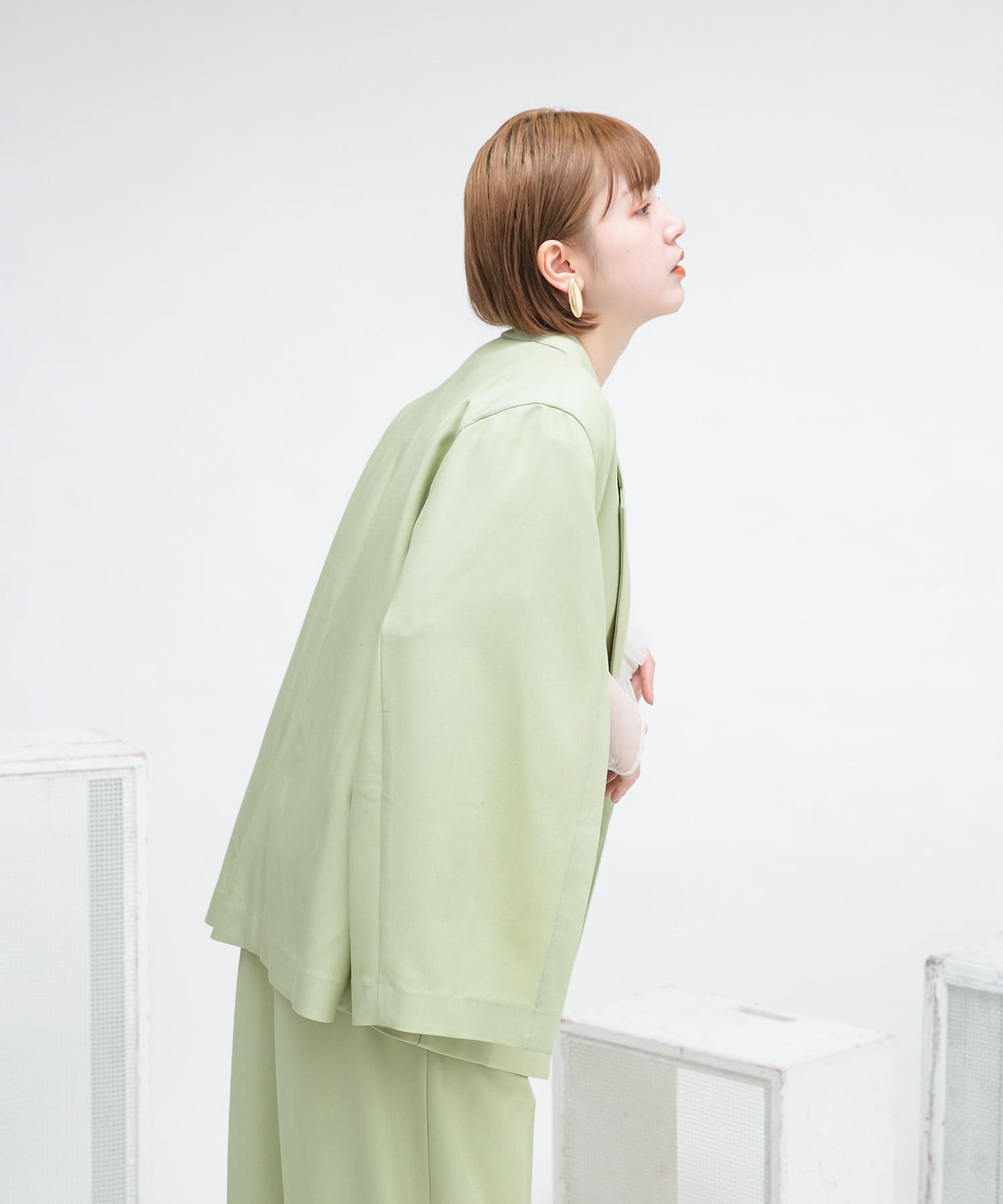 身長：160cm サイズ：one