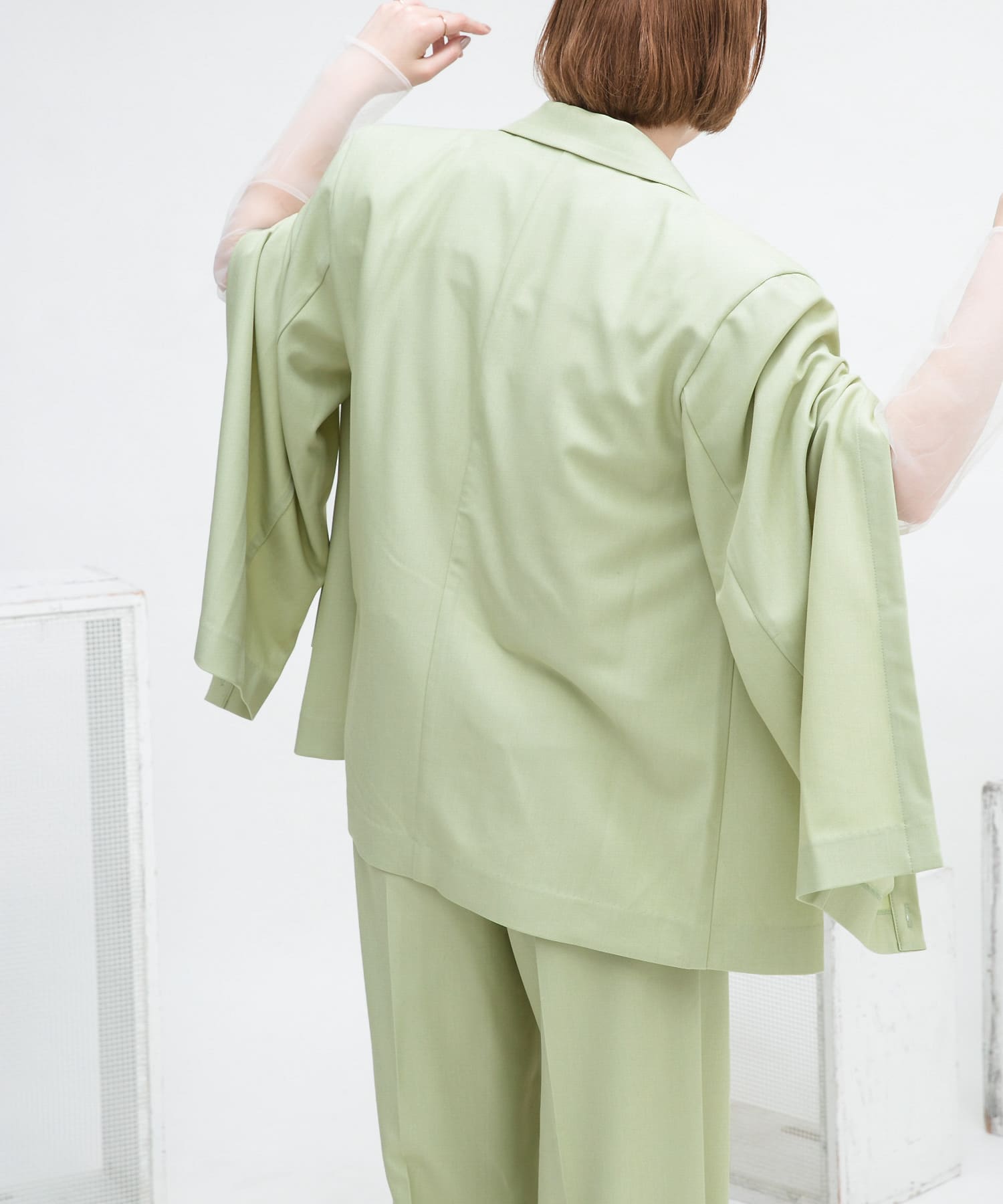 身長：160cm サイズ：one
