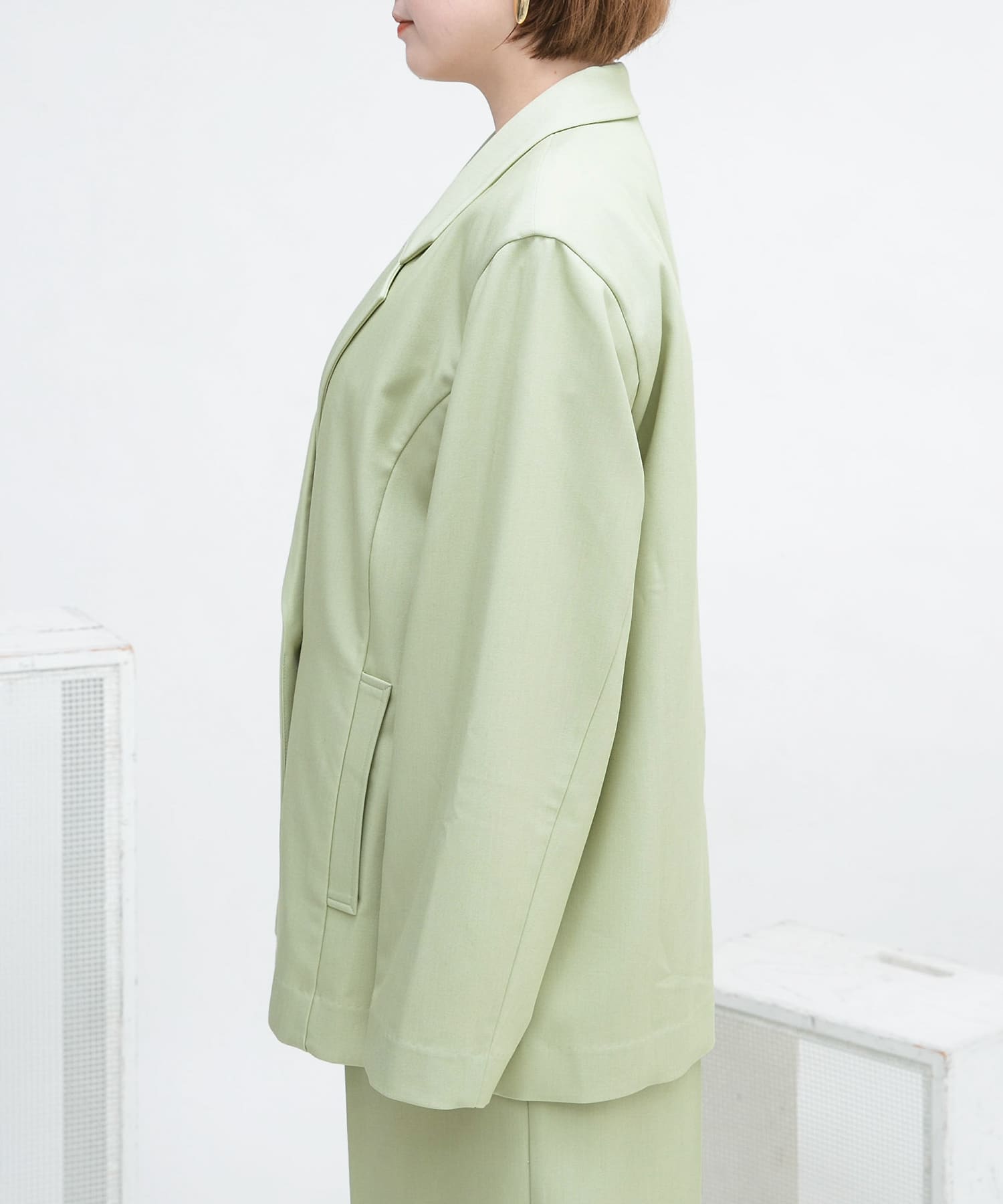 身長：160cm サイズ：one