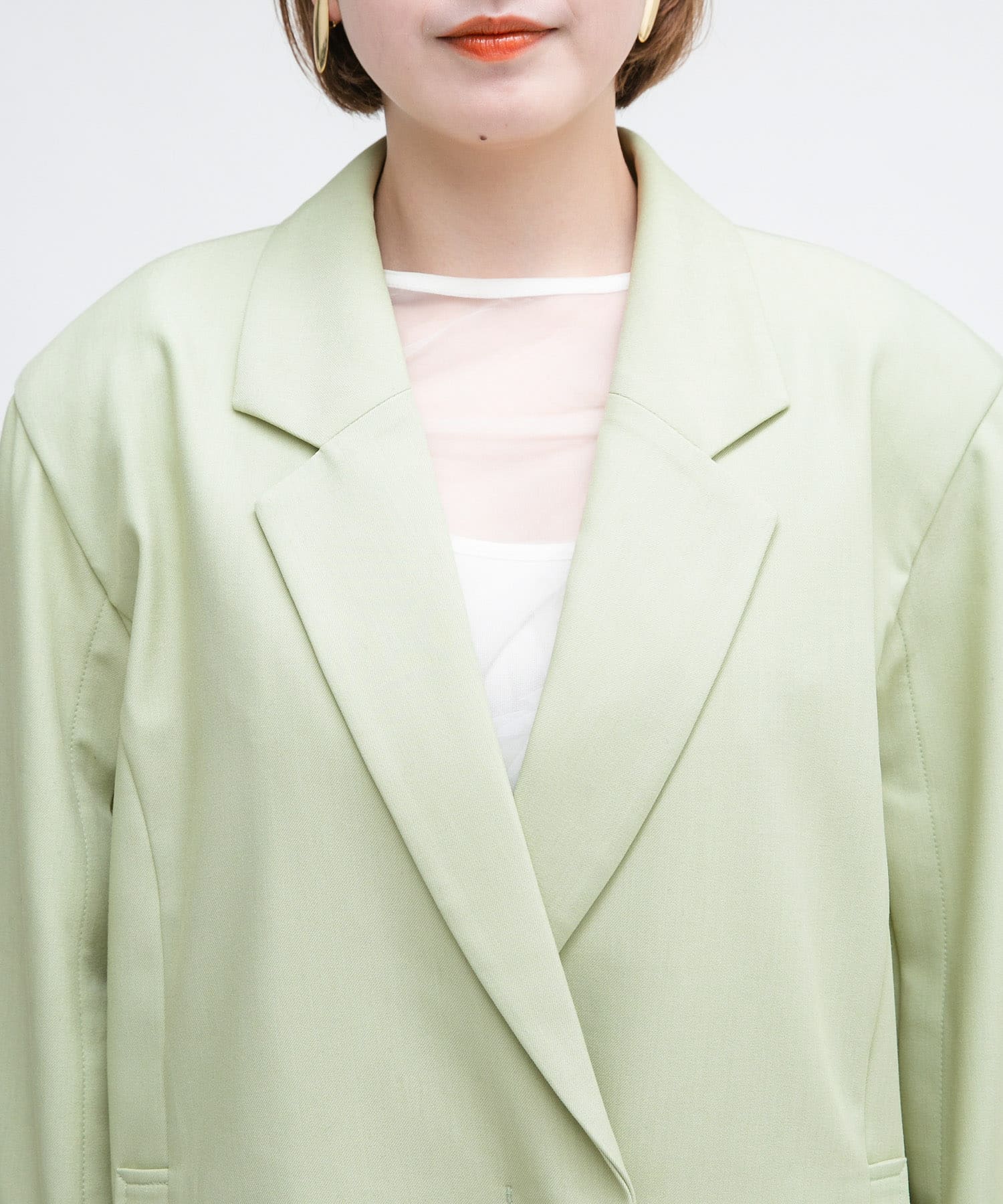 身長：160cm サイズ：one