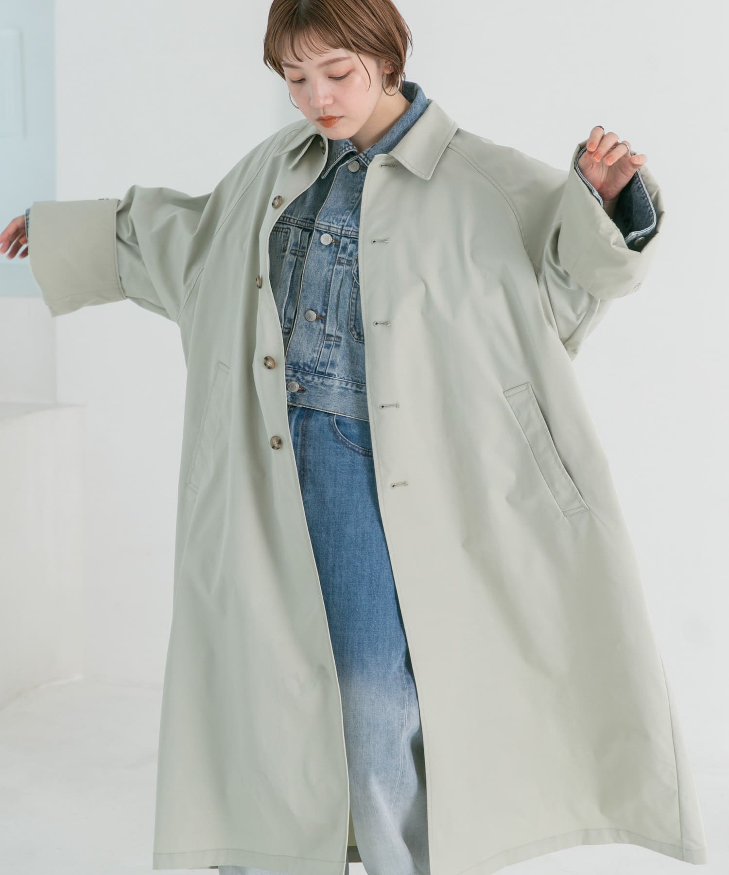 身長：160cm サイズ：36