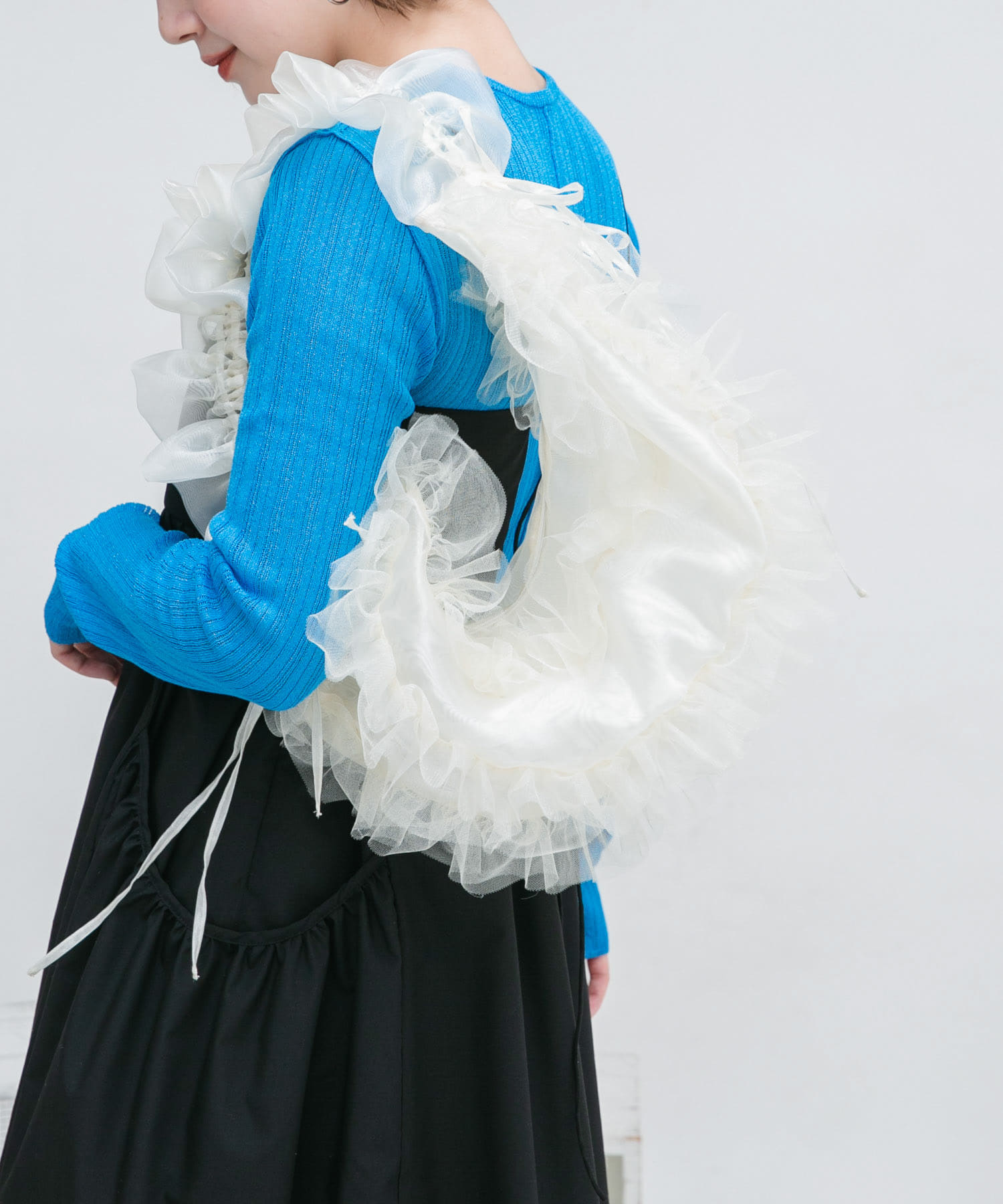 フリルチュールBAG IVORY one