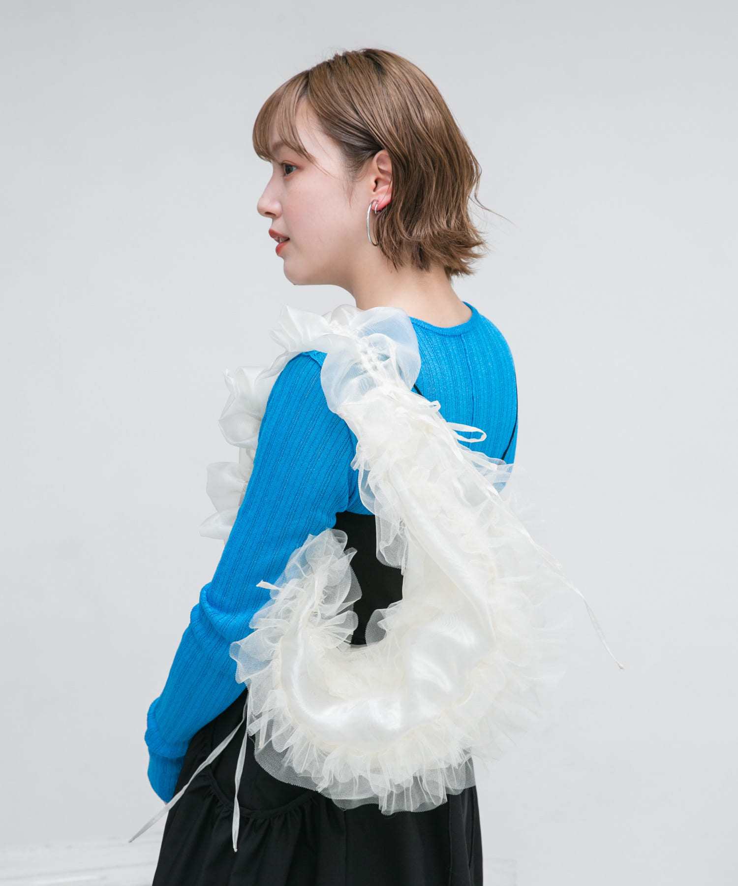 フリルチュールBAG IVORY one