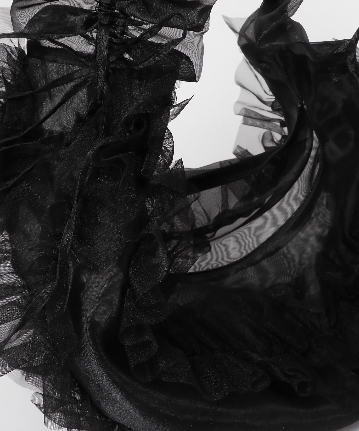 フリルチュールBAG BLACK one
