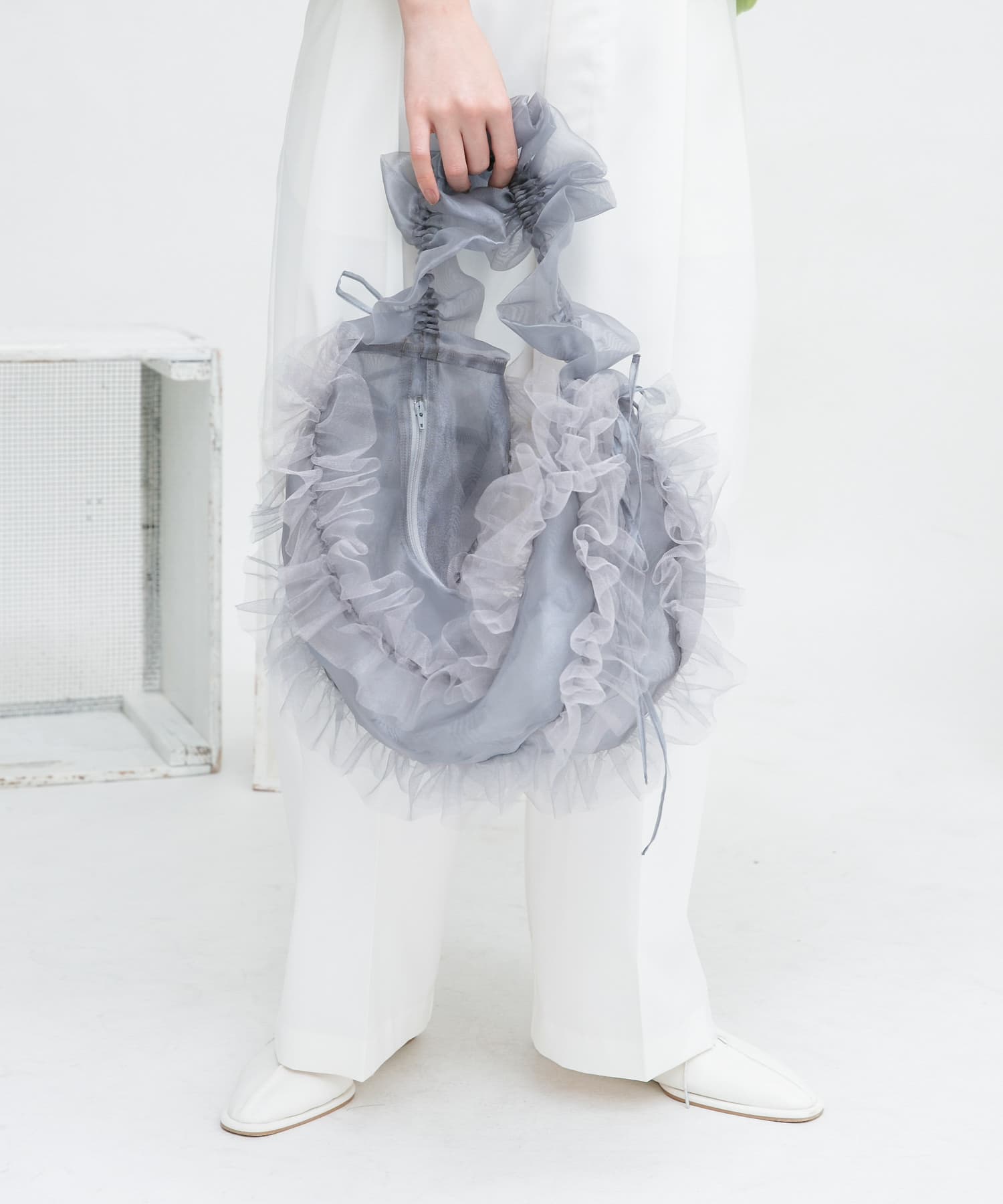 フリルチュールBAG GRAY one
