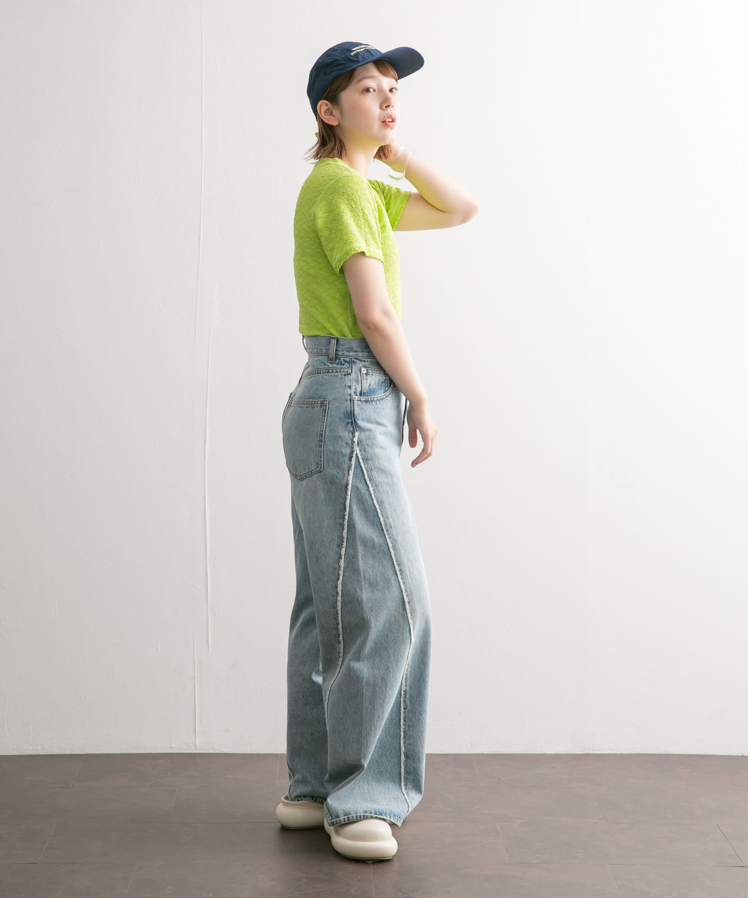 身長：160cm サイズ：one
