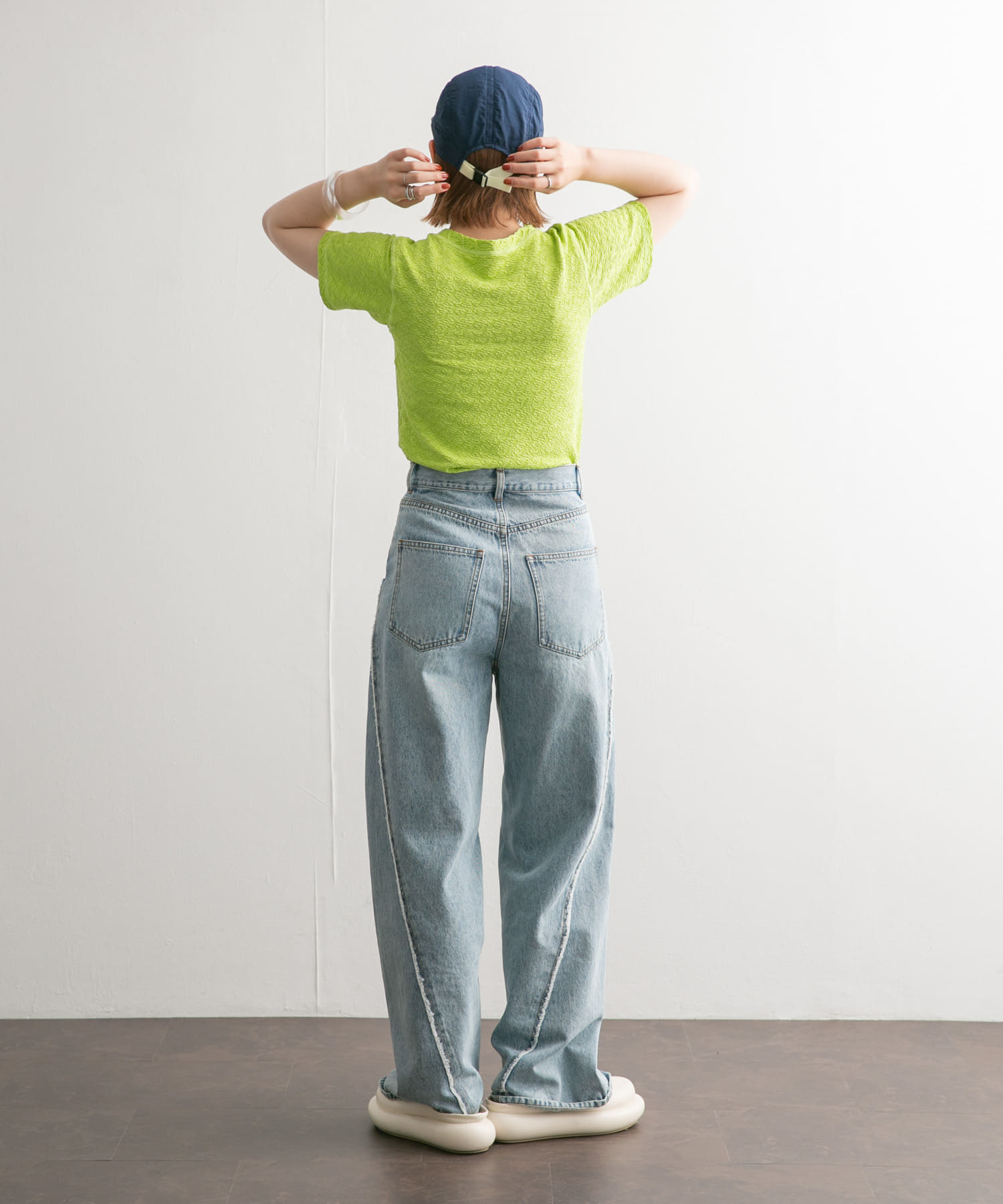 身長：160cm サイズ：one