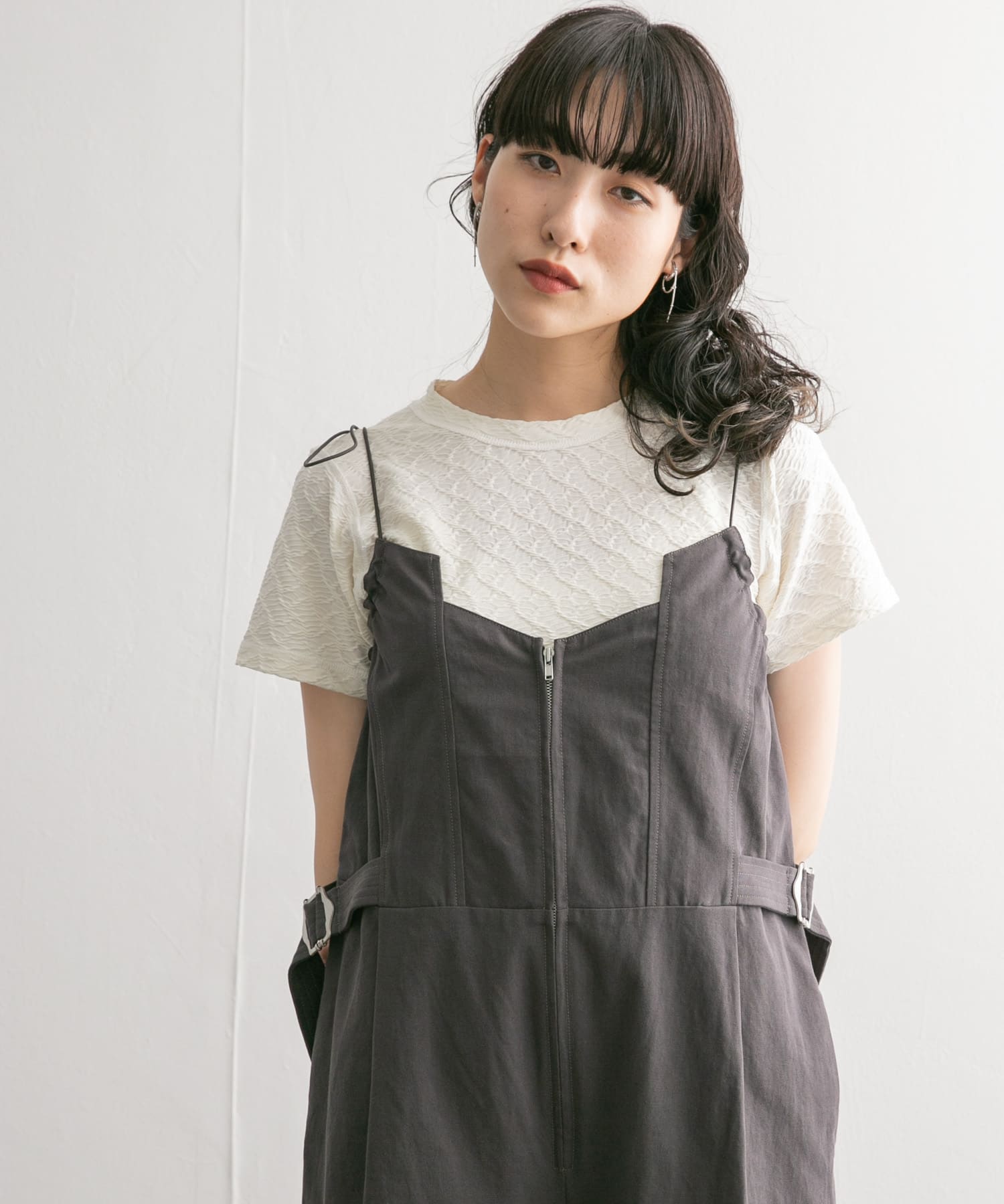 身長：160cm サイズ：one
