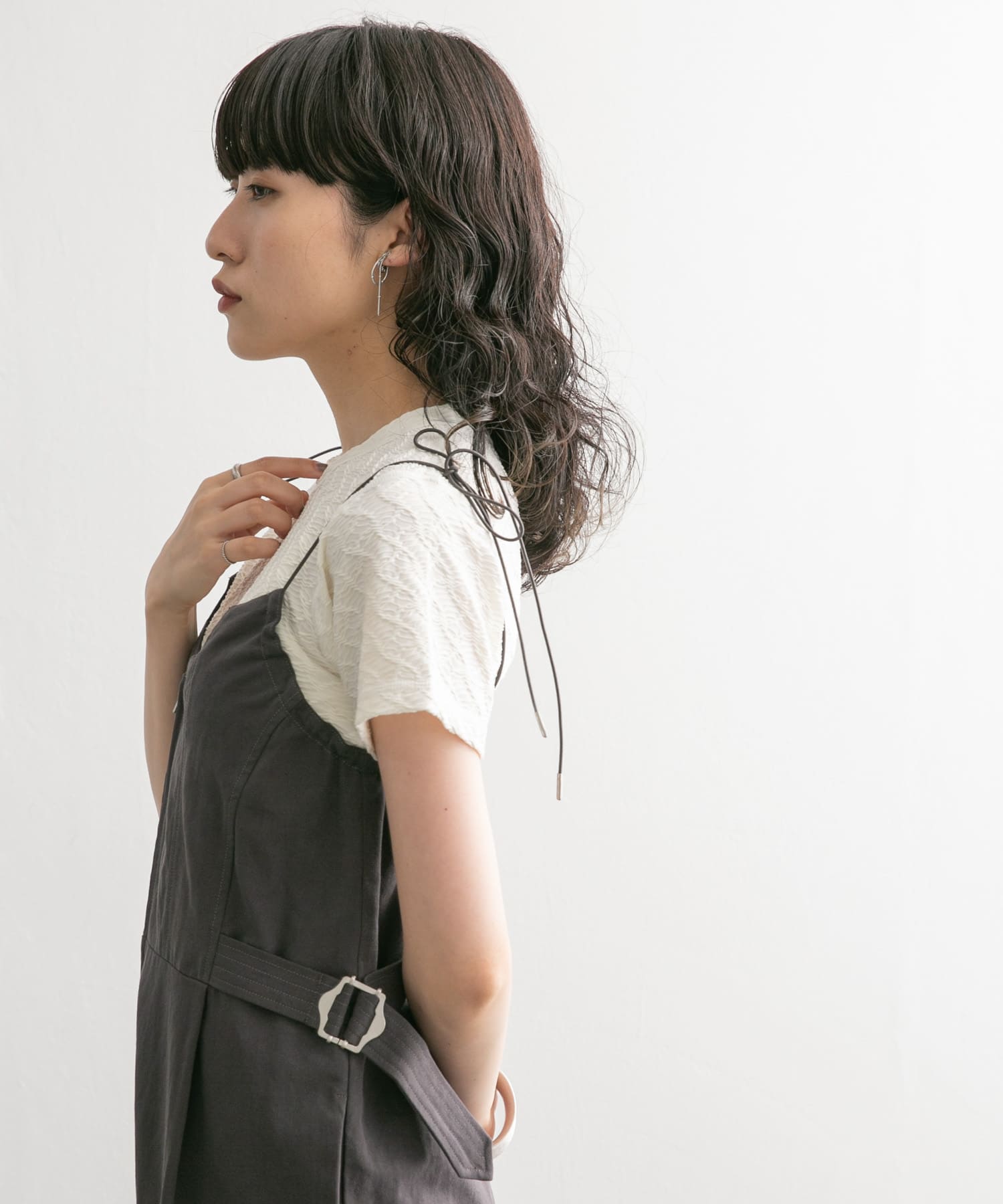 身長：160cm サイズ：one