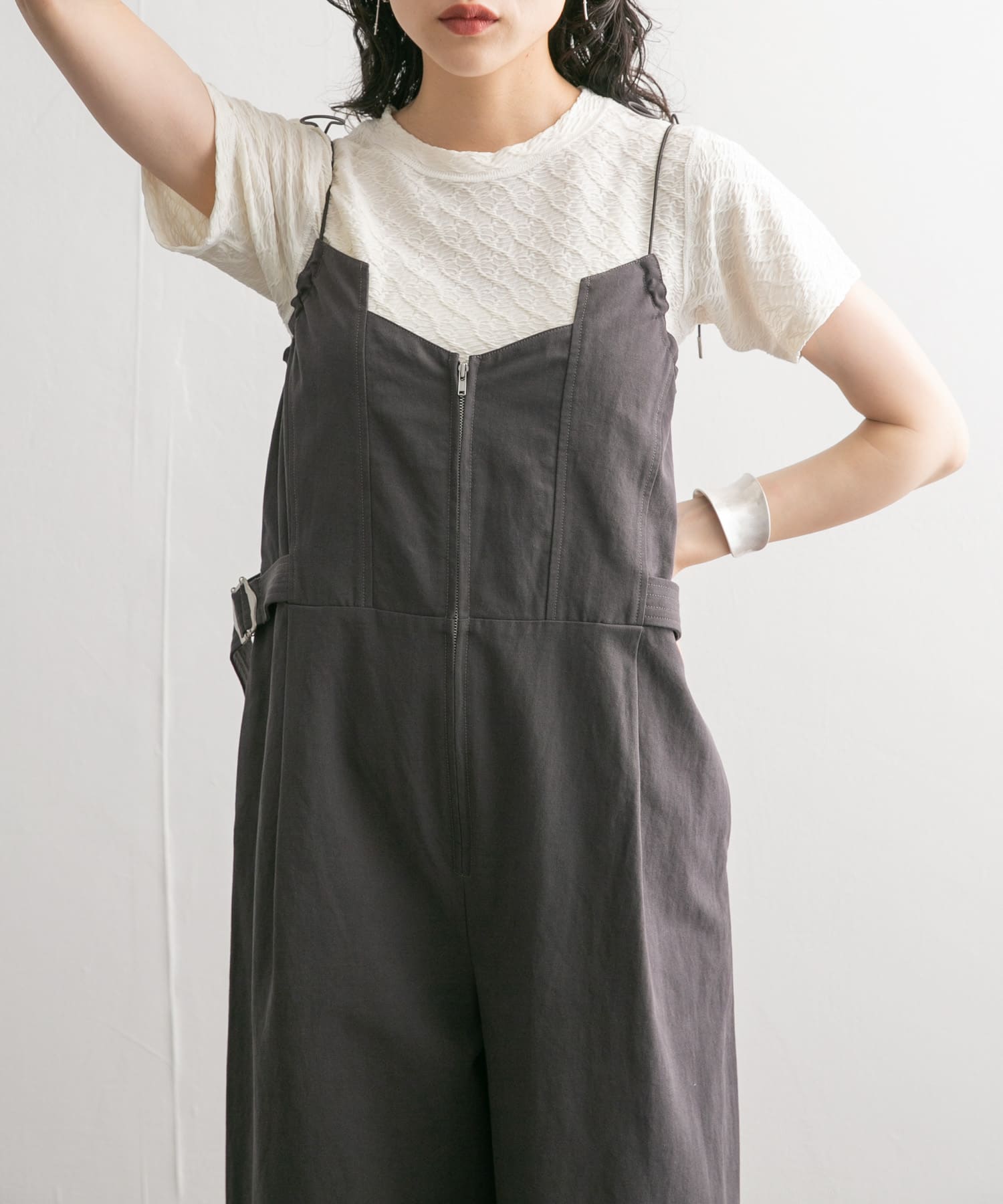 身長：160cm サイズ：one