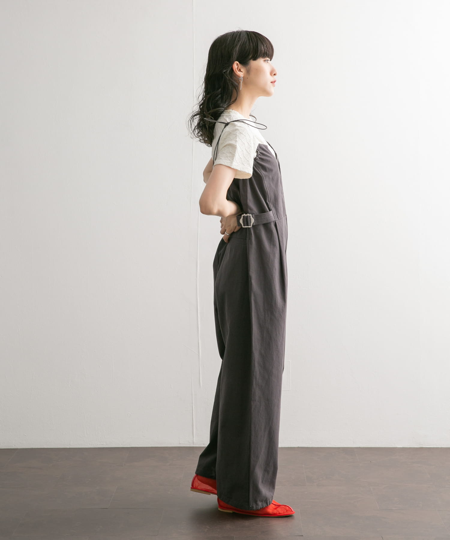 身長：160cm サイズ：one