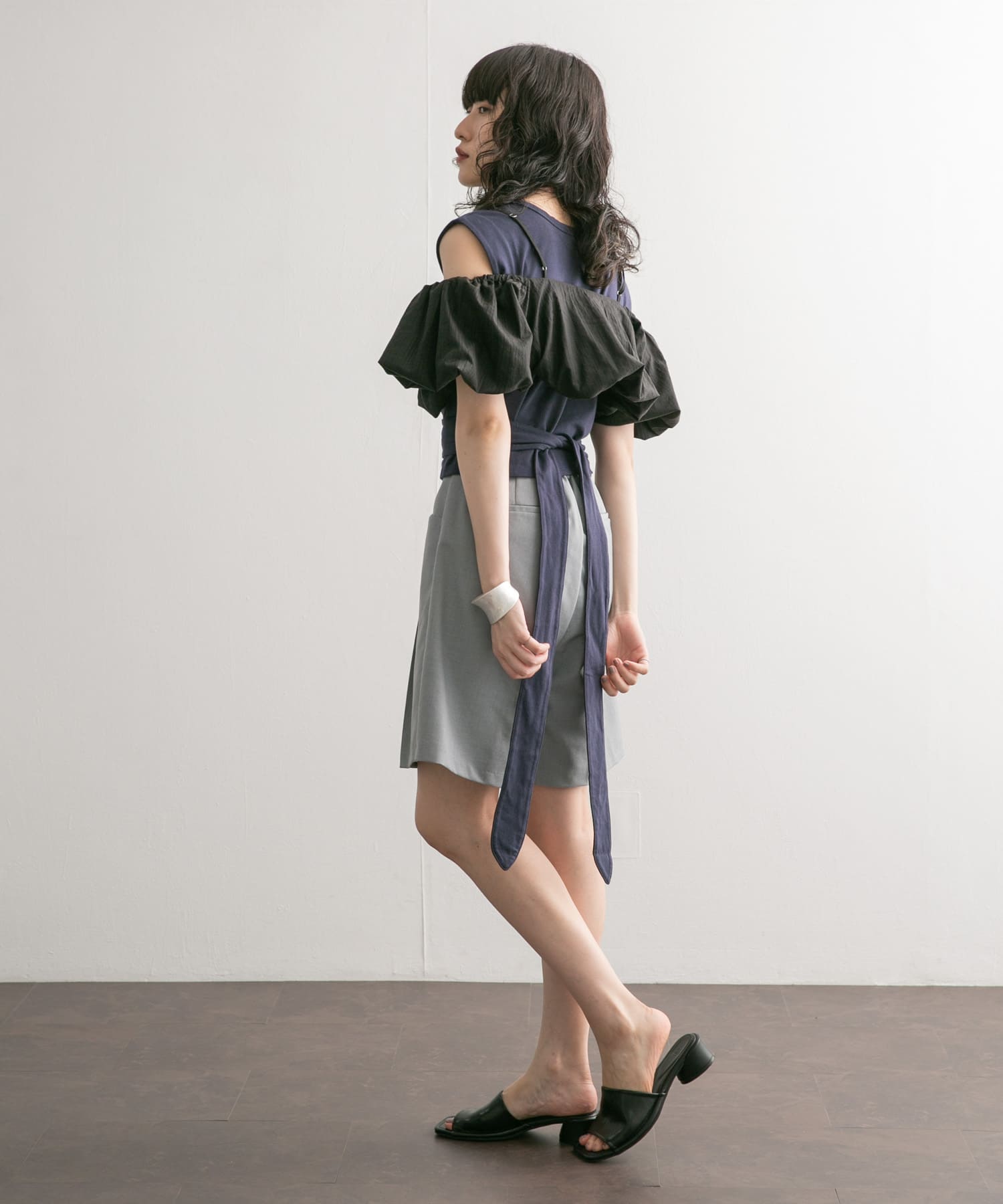 身長：160cm サイズ：one