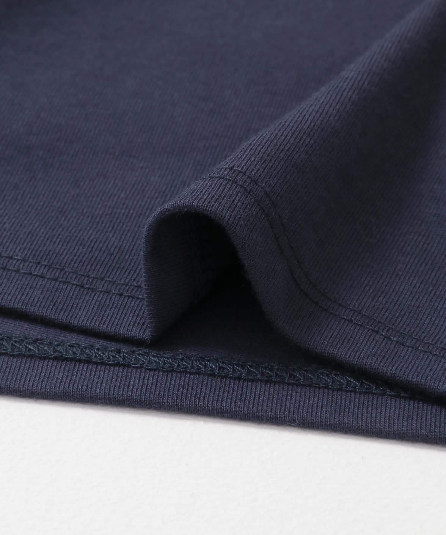 ウエストノットノースリーブトップス NAVY one