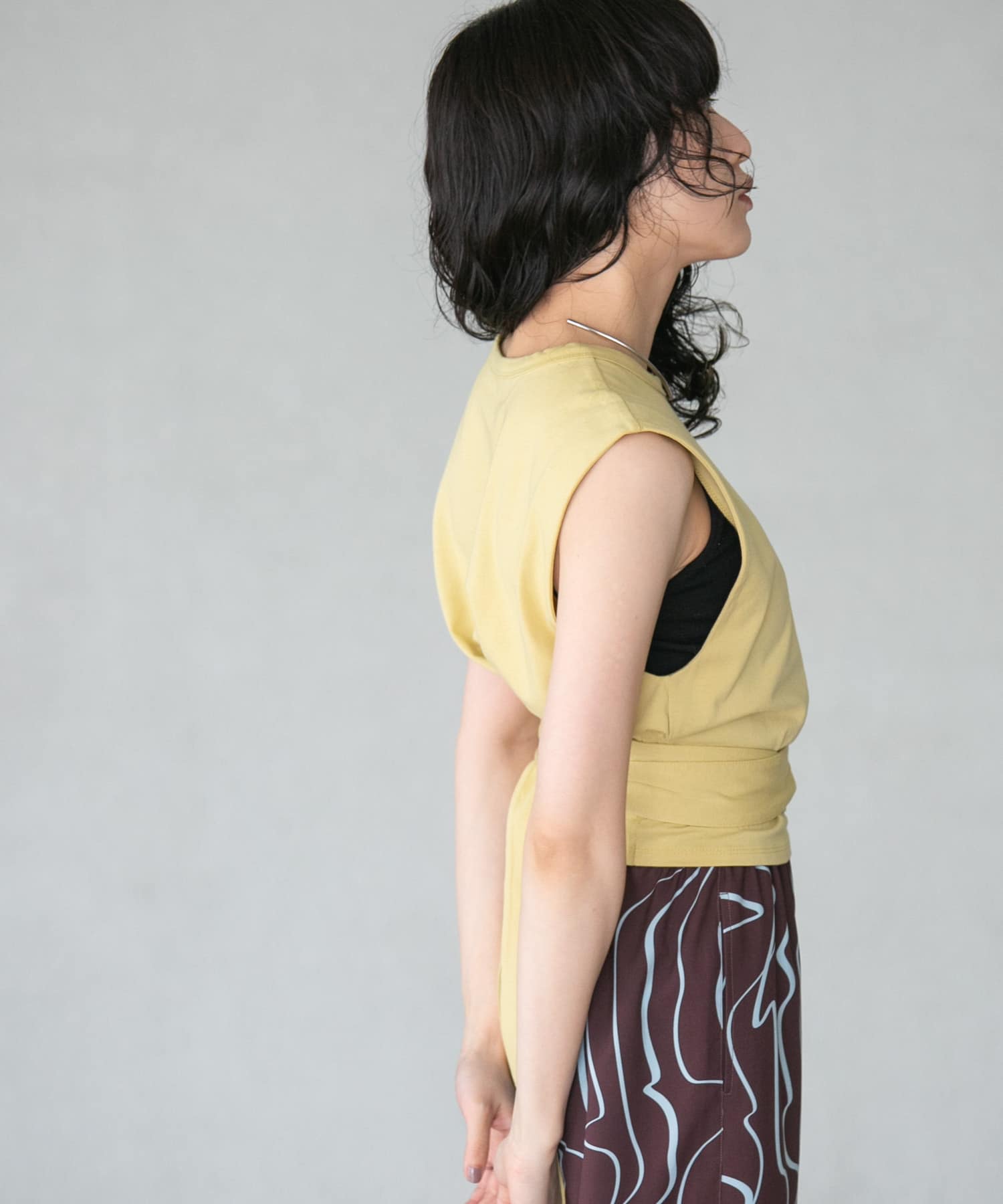 身長：160cm サイズ：one