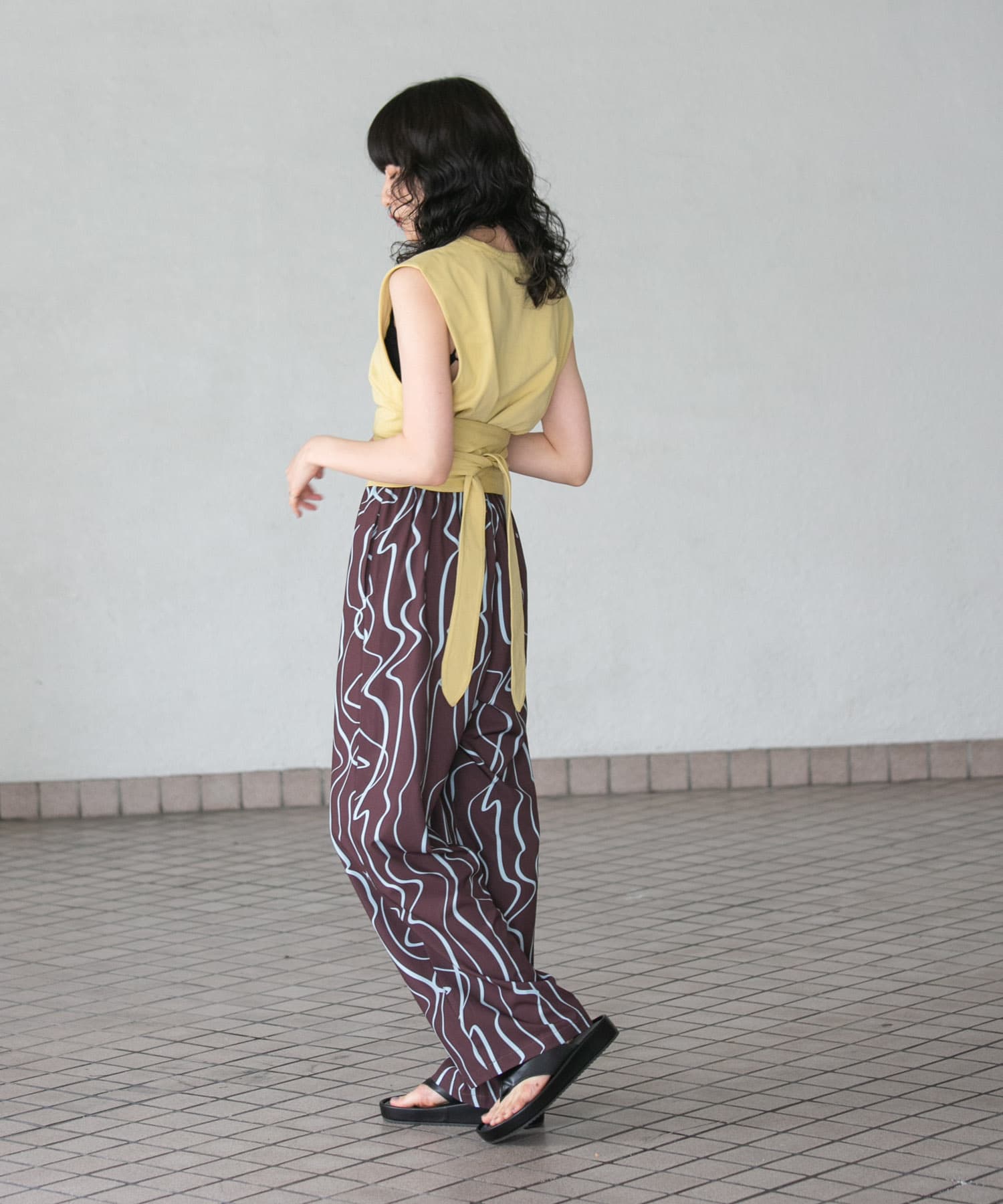 身長：160cm サイズ：one