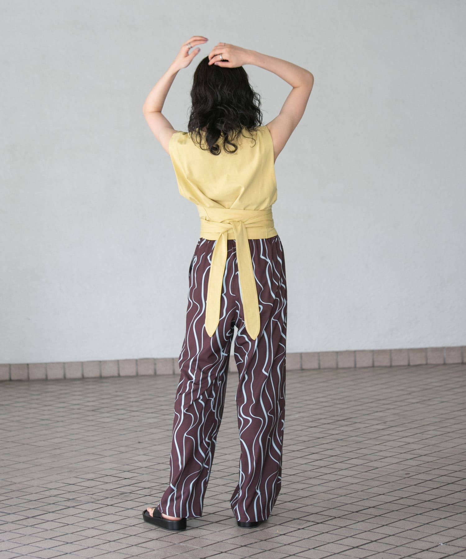 身長：160cm サイズ：one