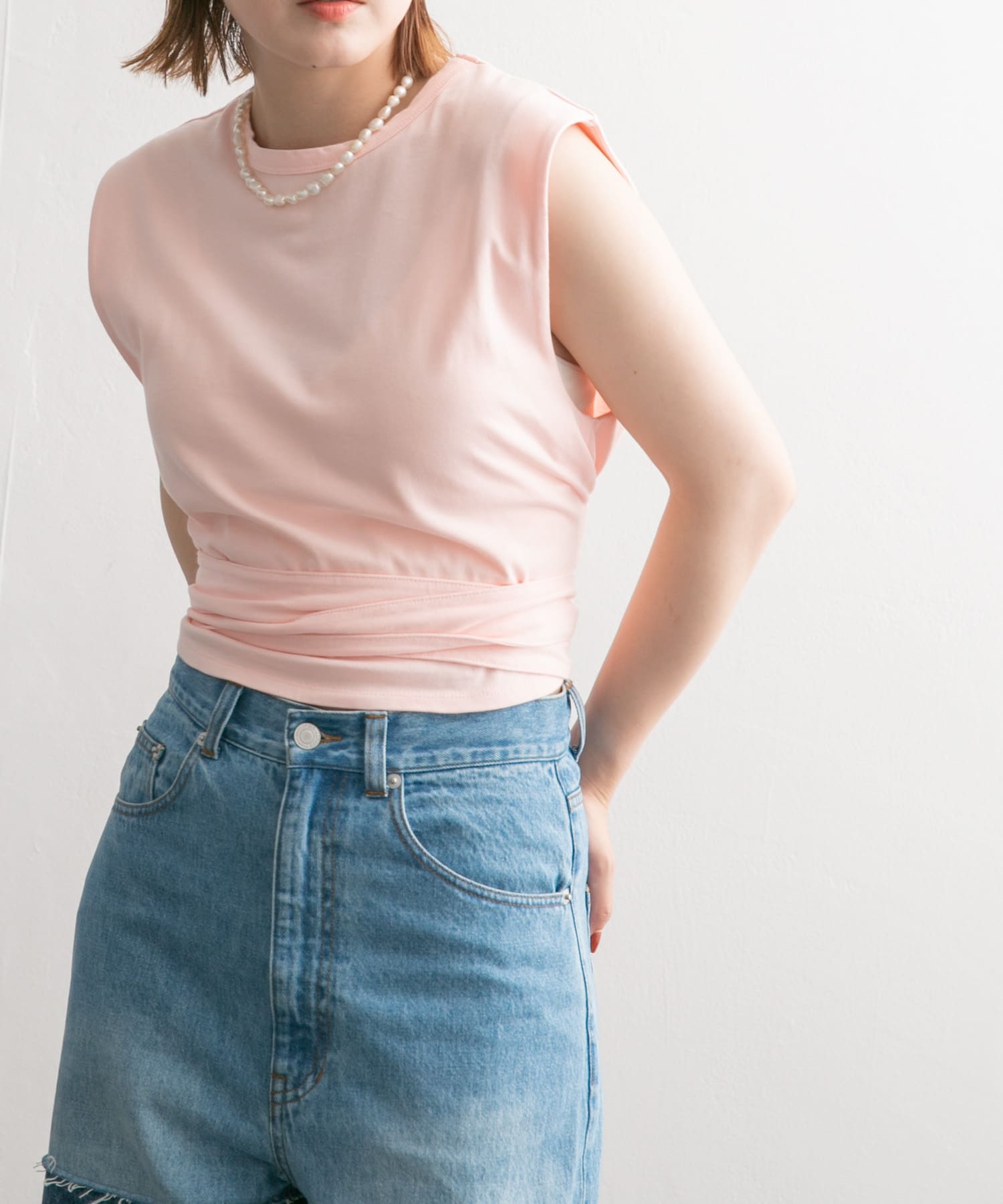 身長：160cm サイズ：one