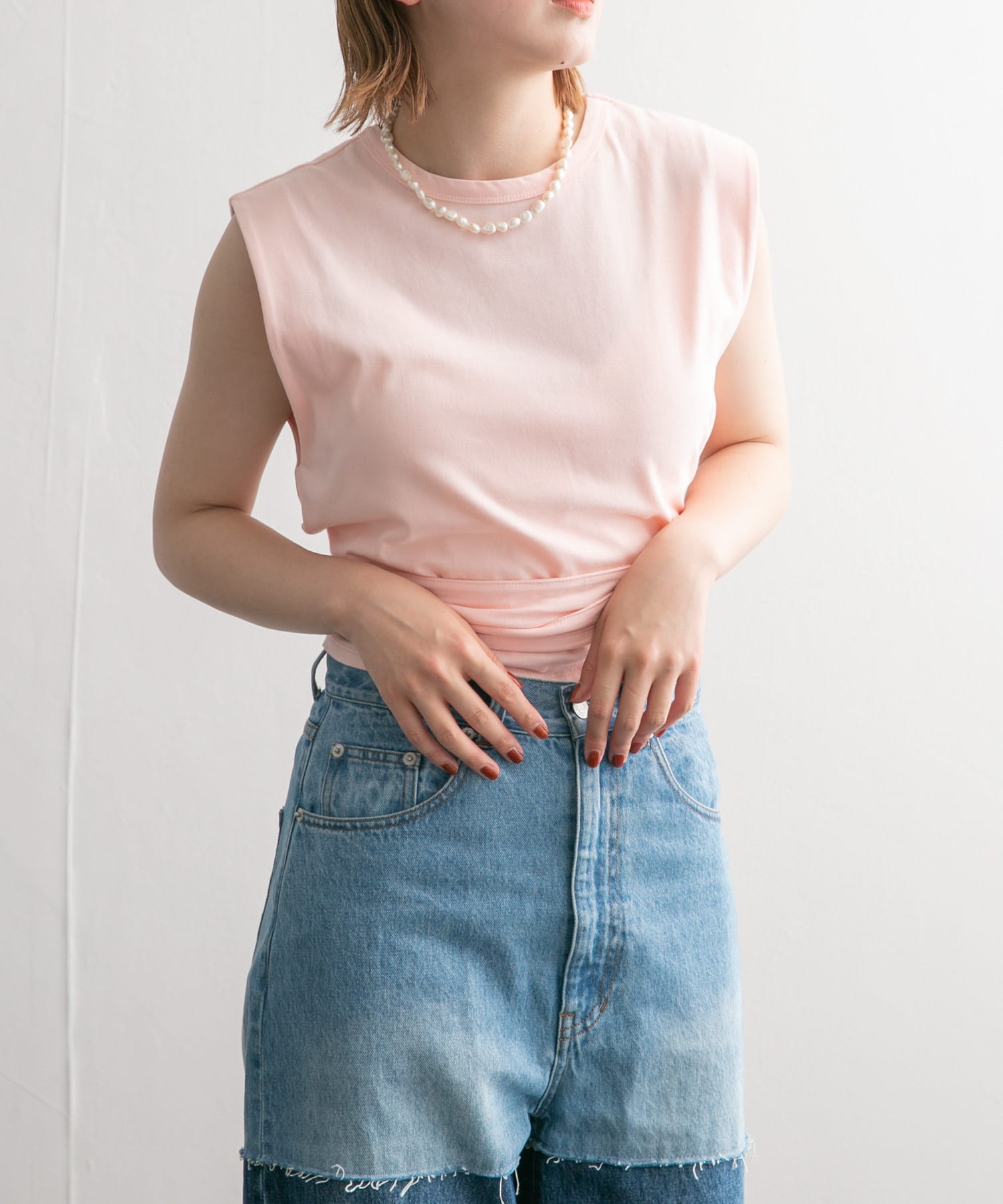 身長：160cm サイズ：one